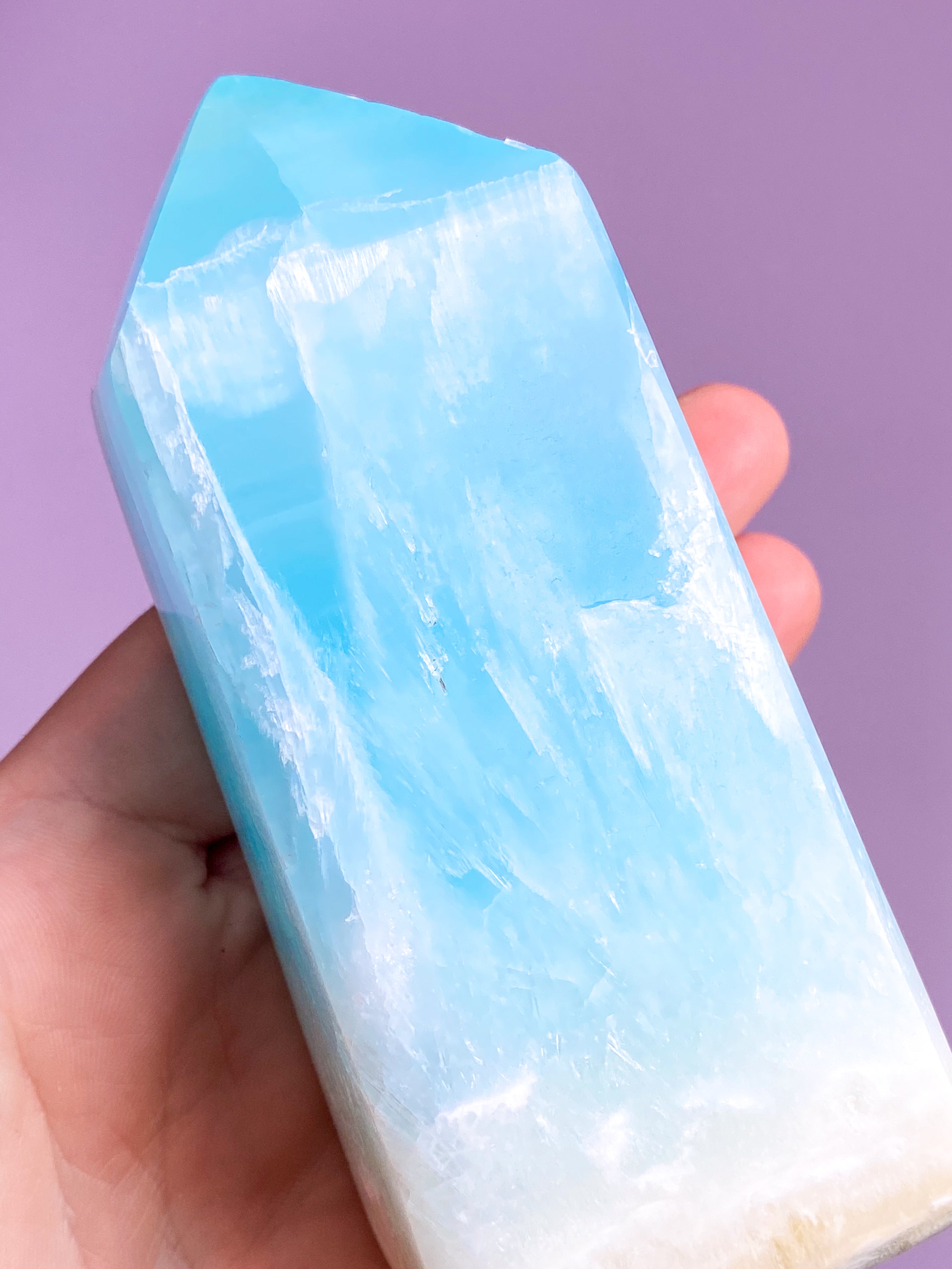 Karibien Calcit Palmstone (nr 1)