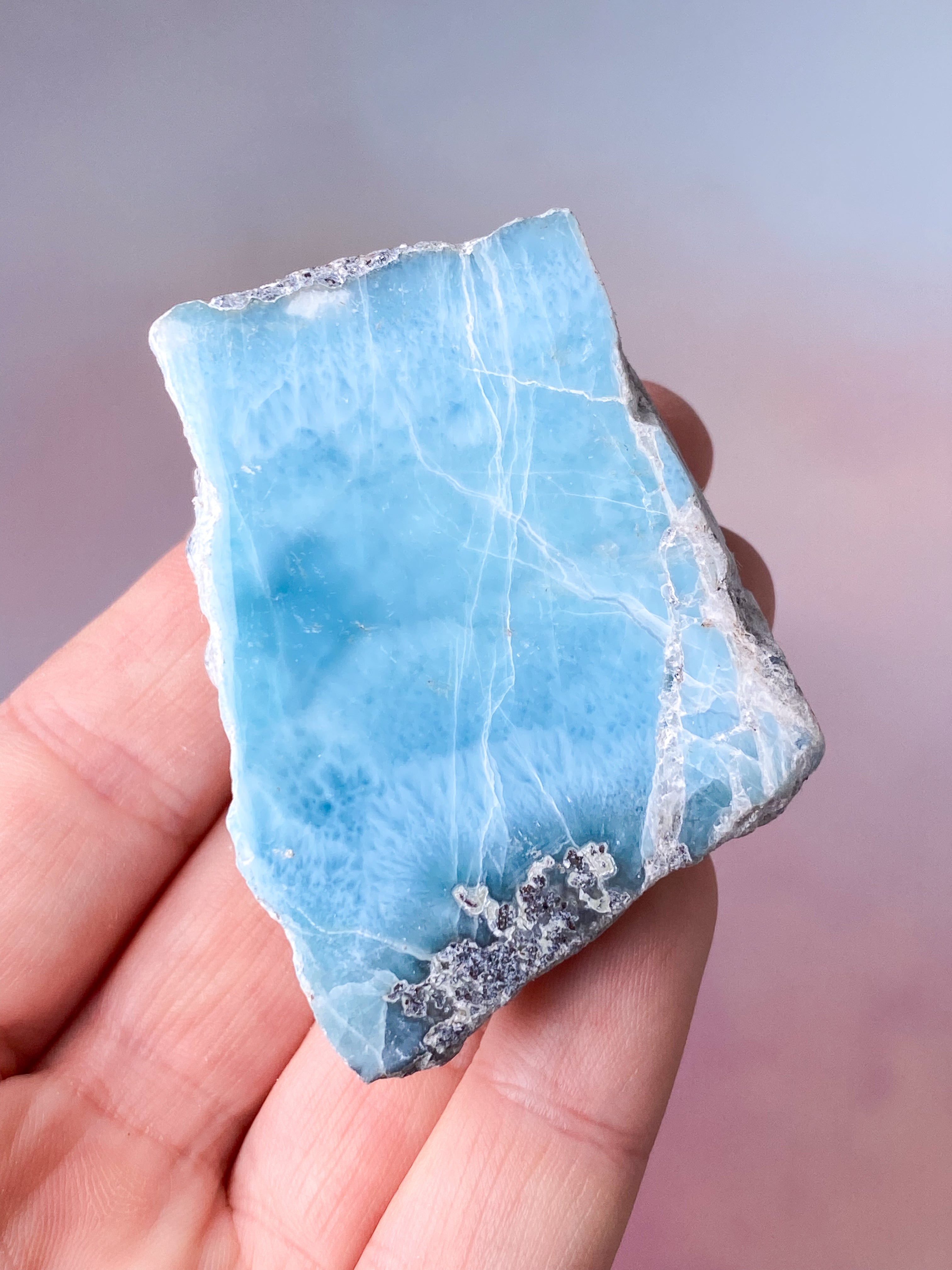 Larimar Semi-polished (No. 6)