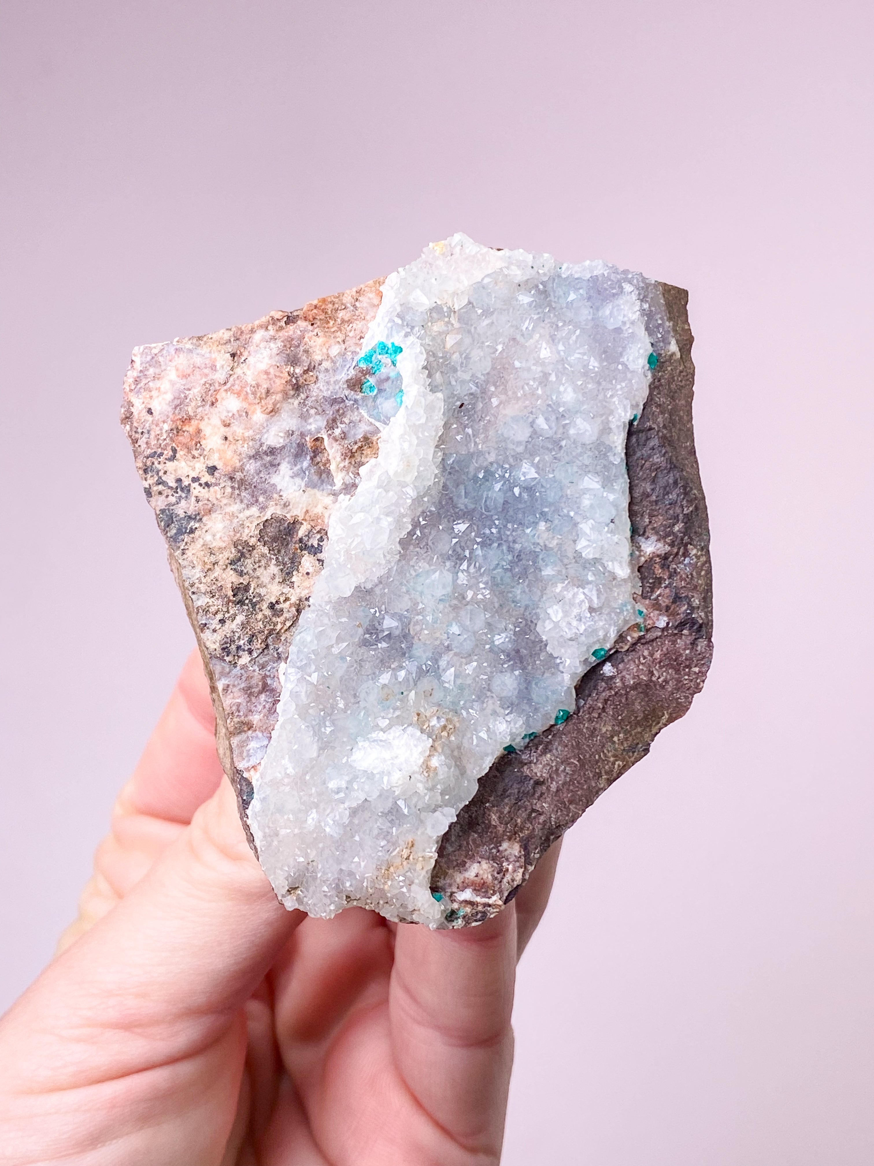 Druzy Dioptase (No. 10)