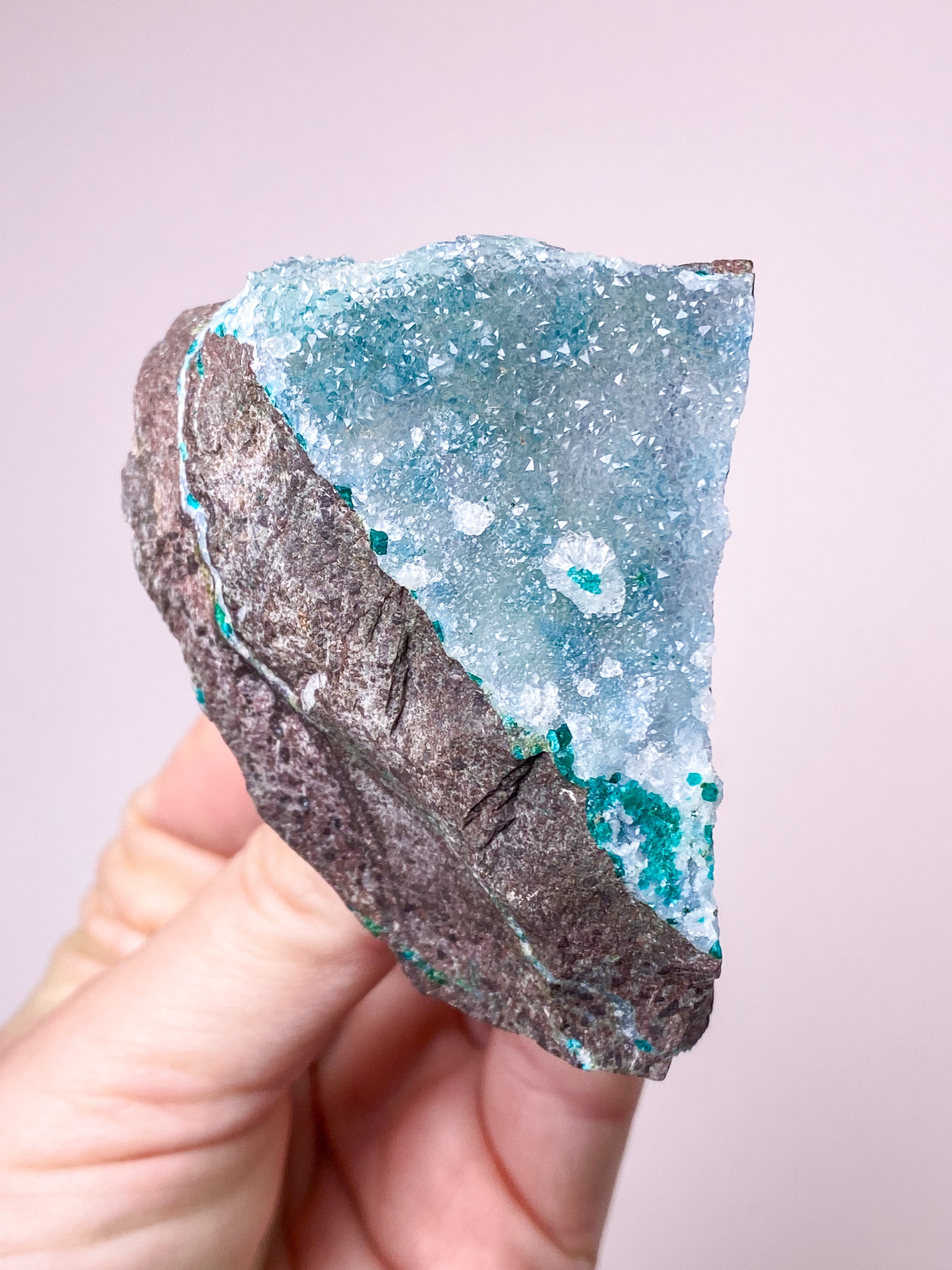 Druzy Dioptase (No. 10)