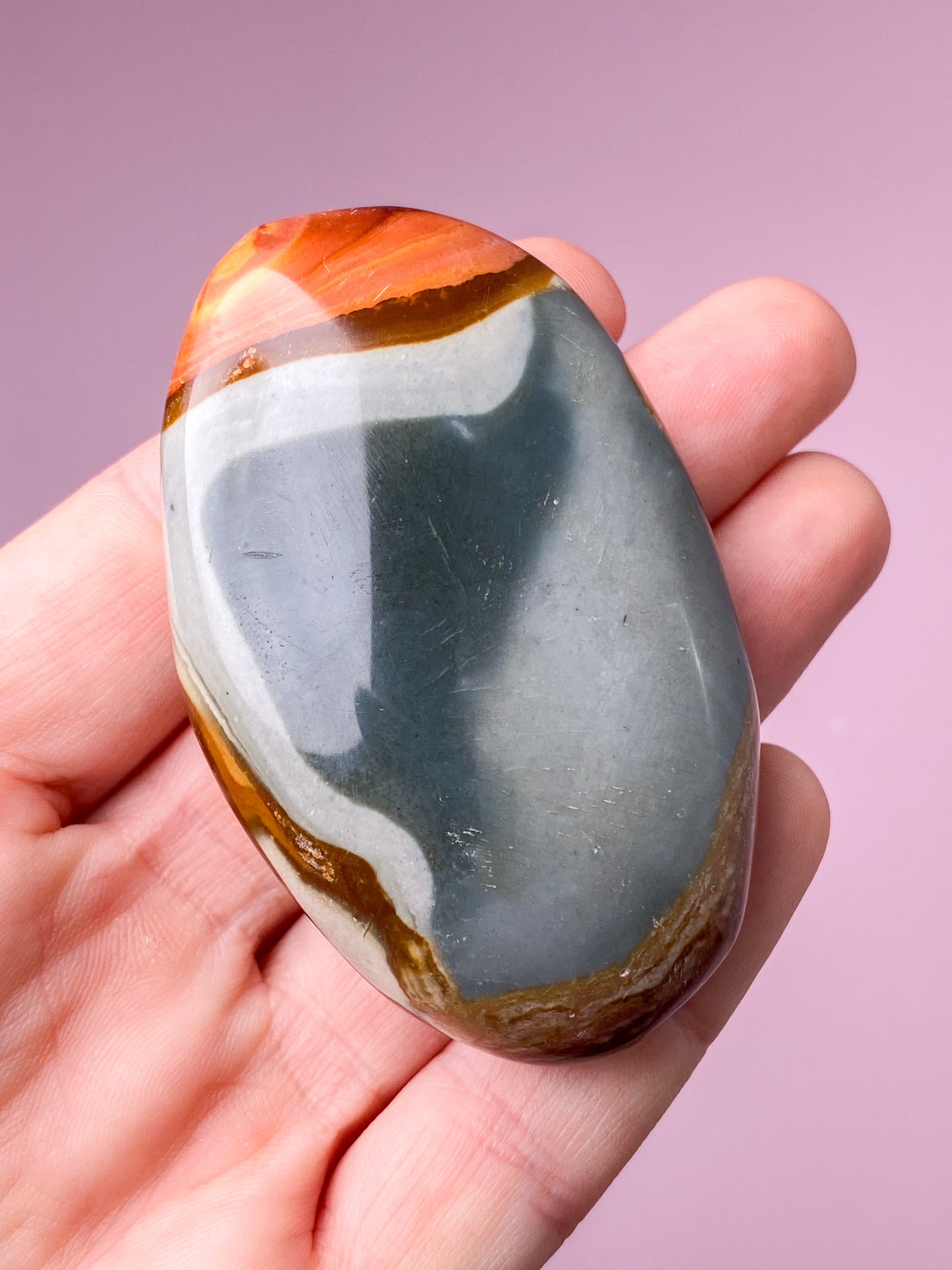 Polychrome Jaspis Palmstone (Nr. 2)