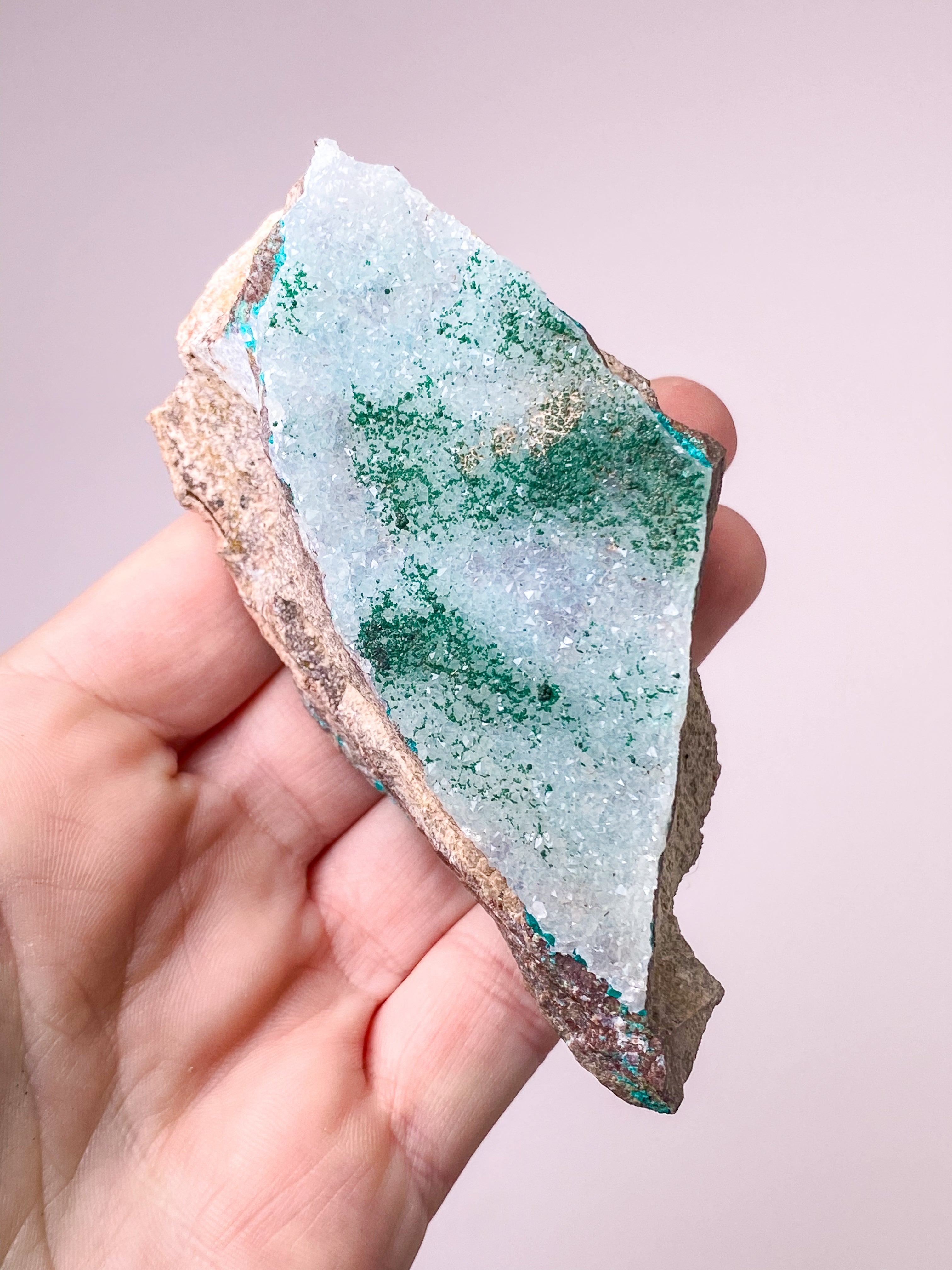 Druzy Dioptase (Nr. 17)