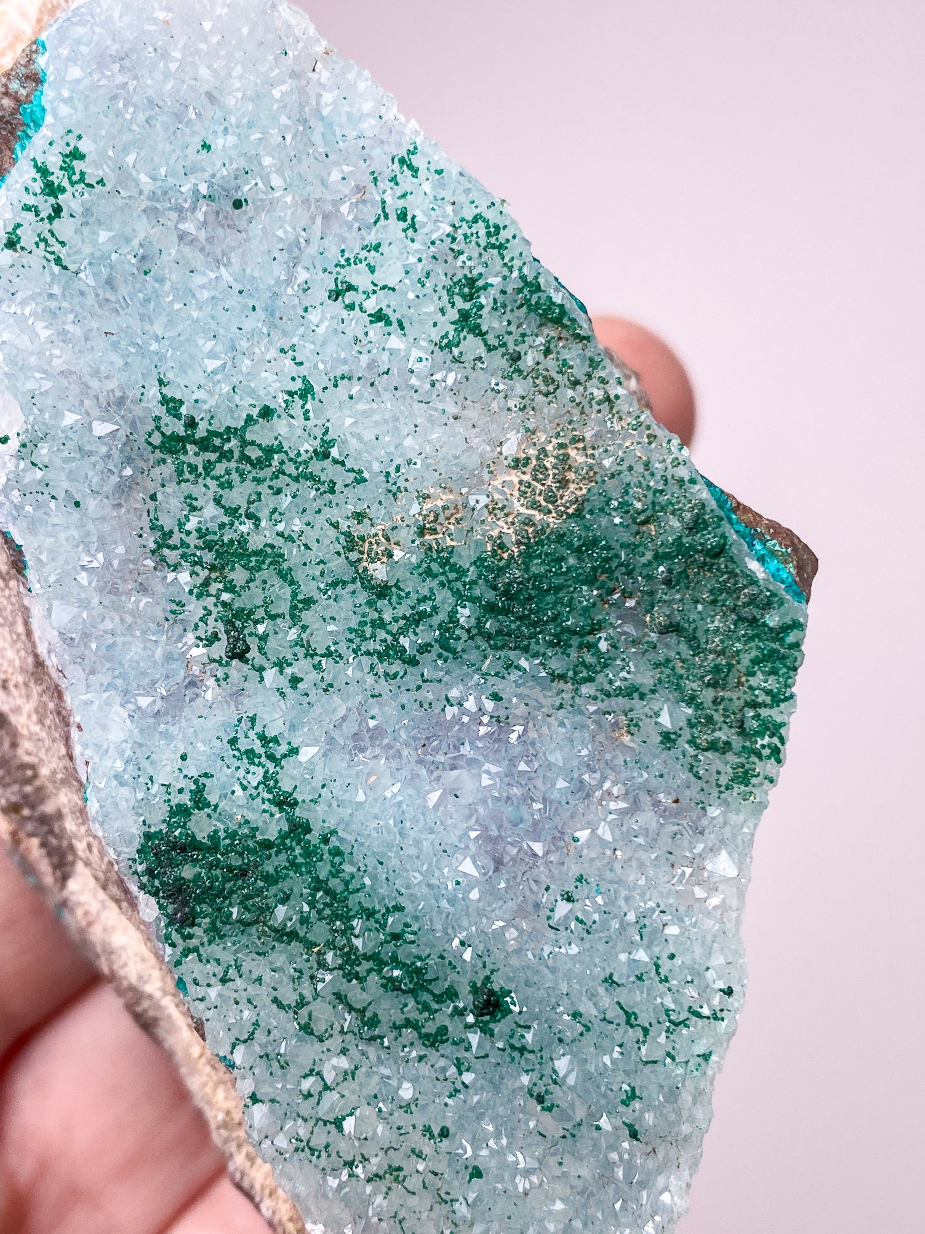 Druzy Dioptase (Nr. 17)