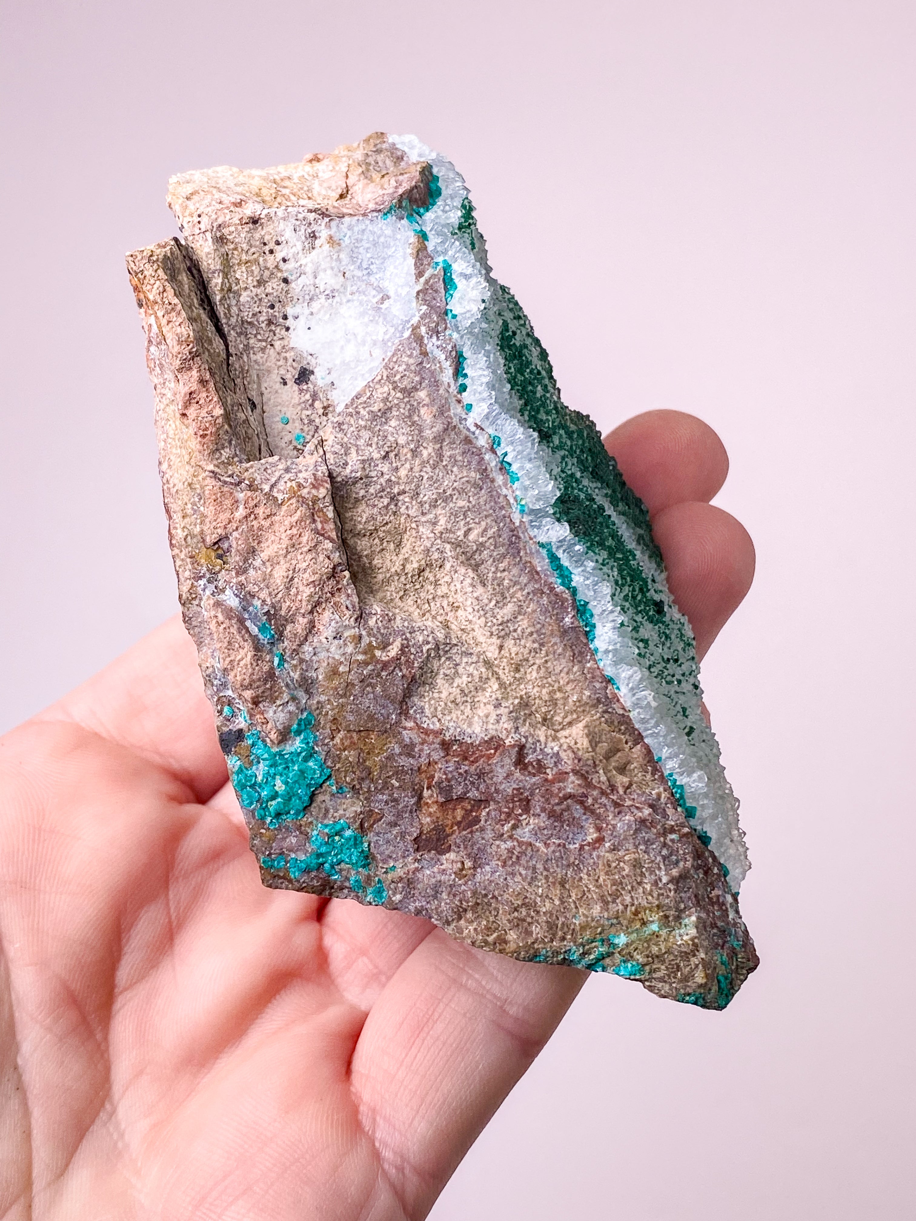 Druzy Dioptase (Nr. 17)
