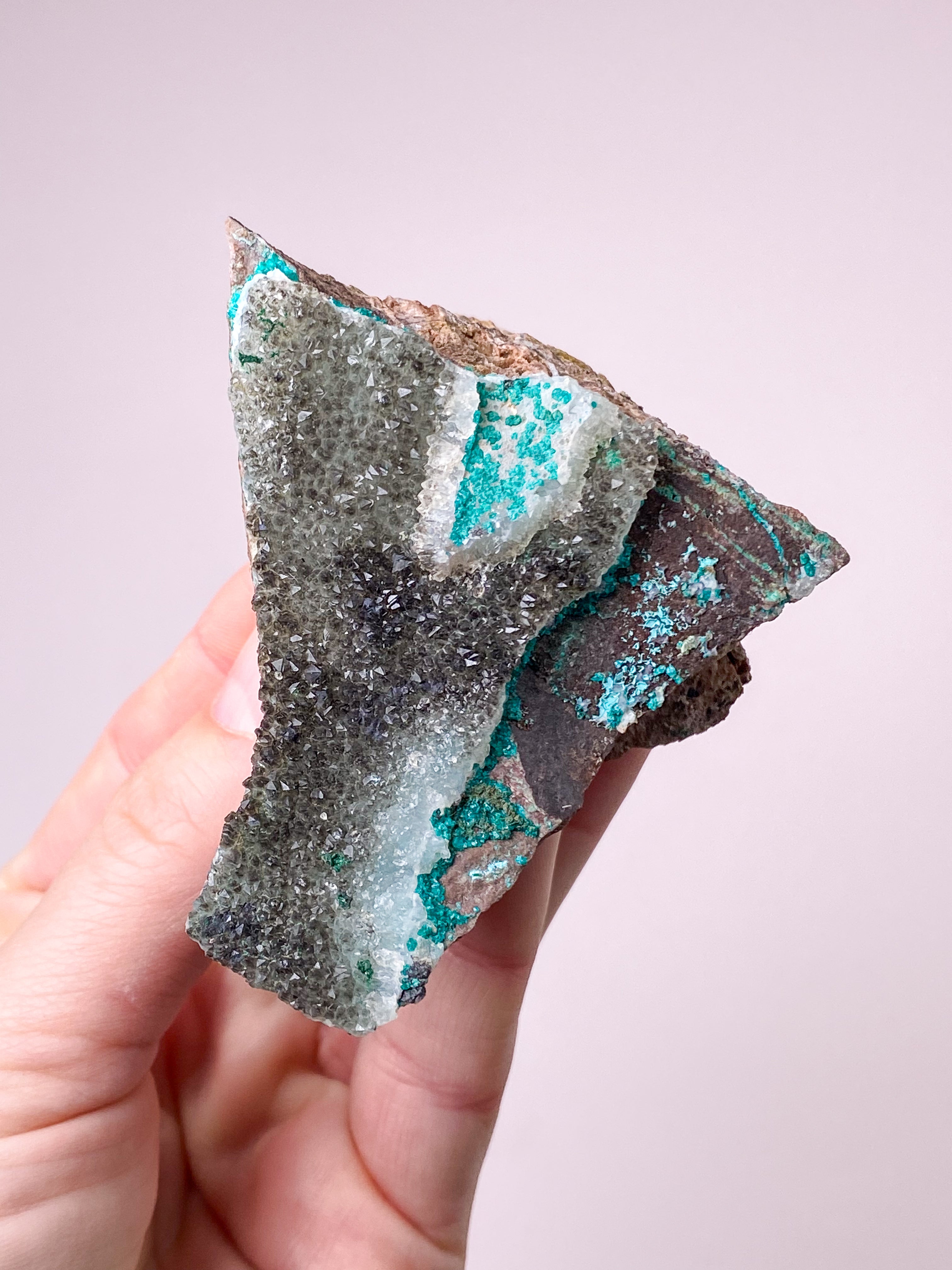 Druzy Dioptase (No. 10)