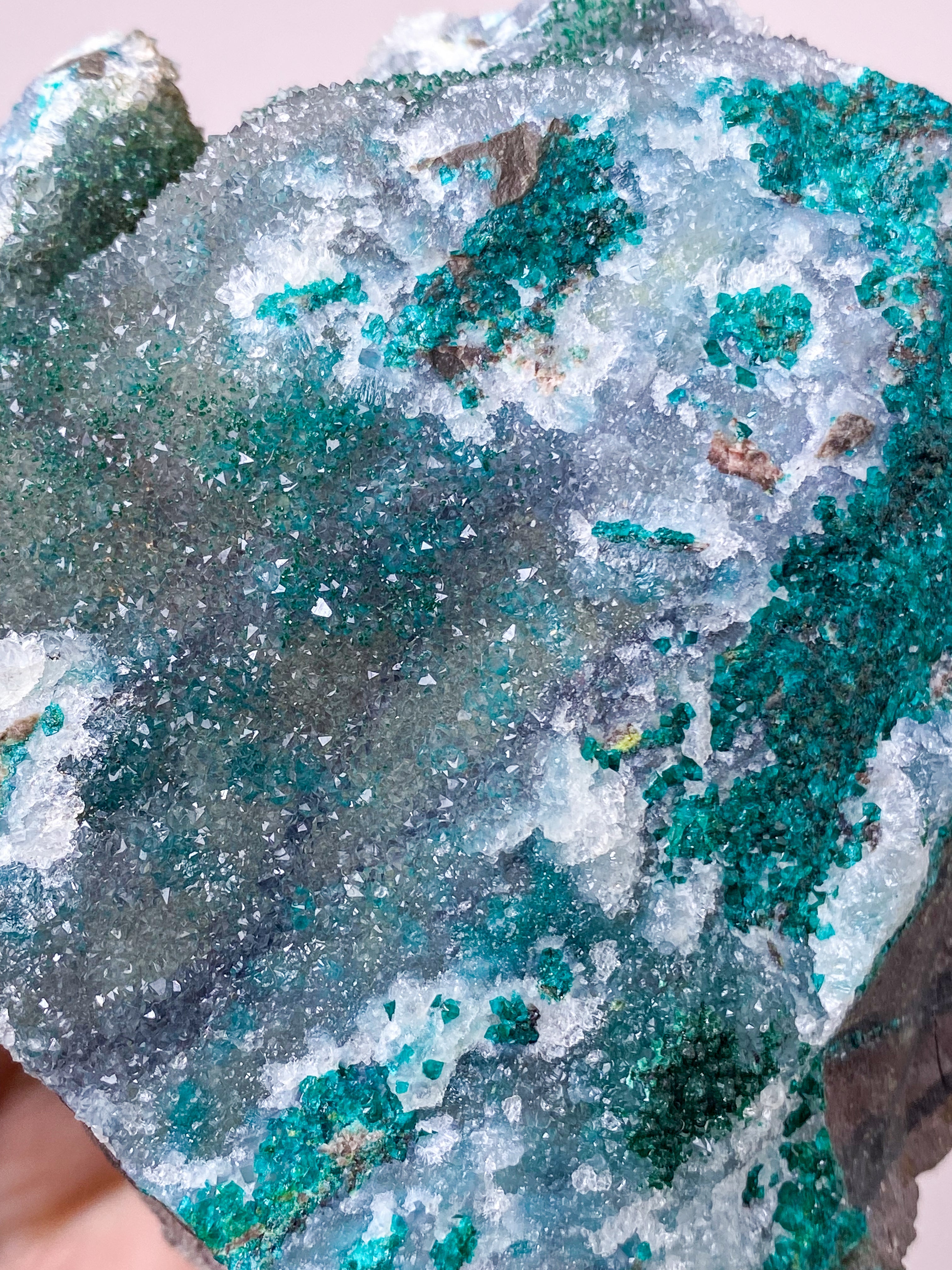 Druzy Dioptase (Nr. 23)