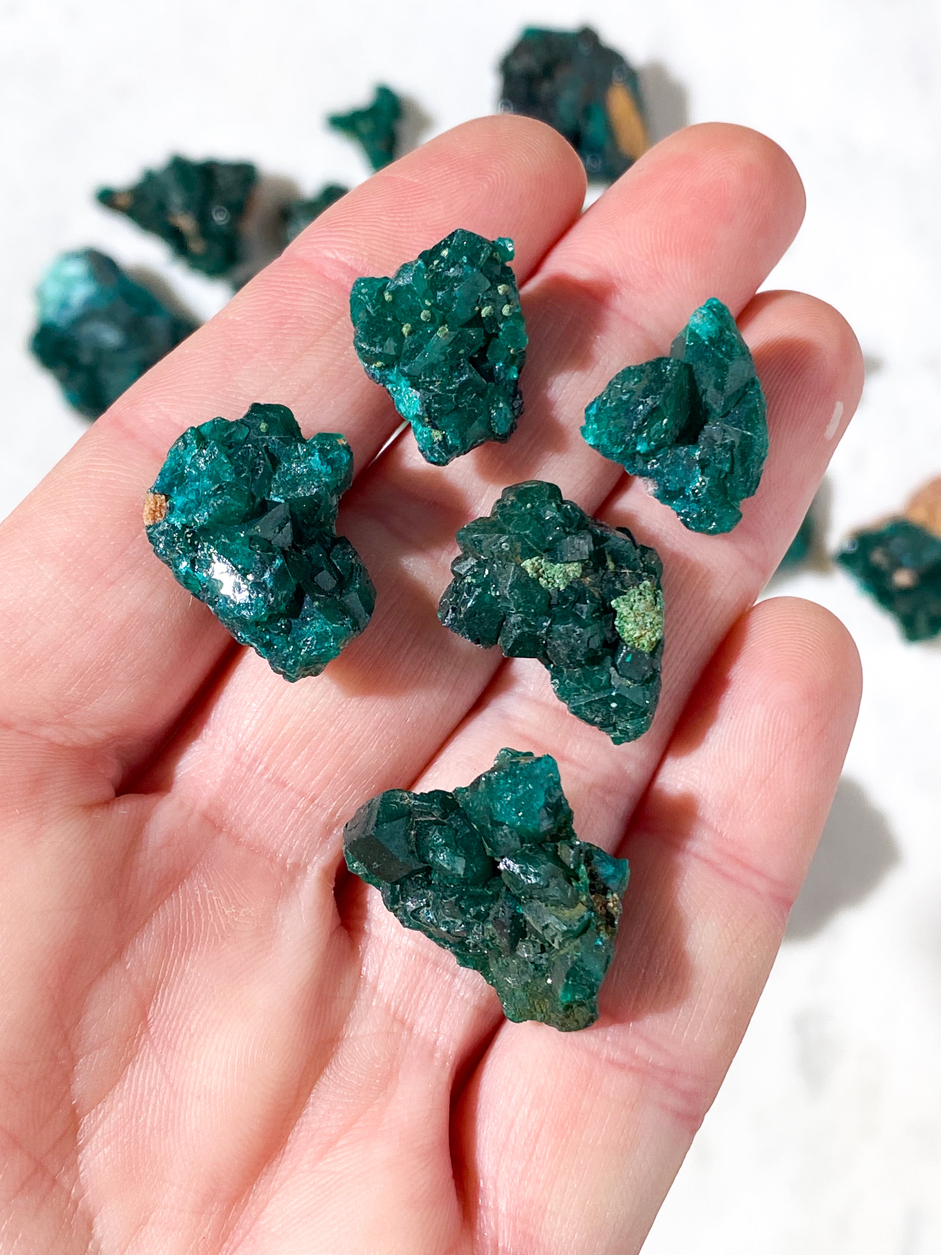 Dioptase Klynge