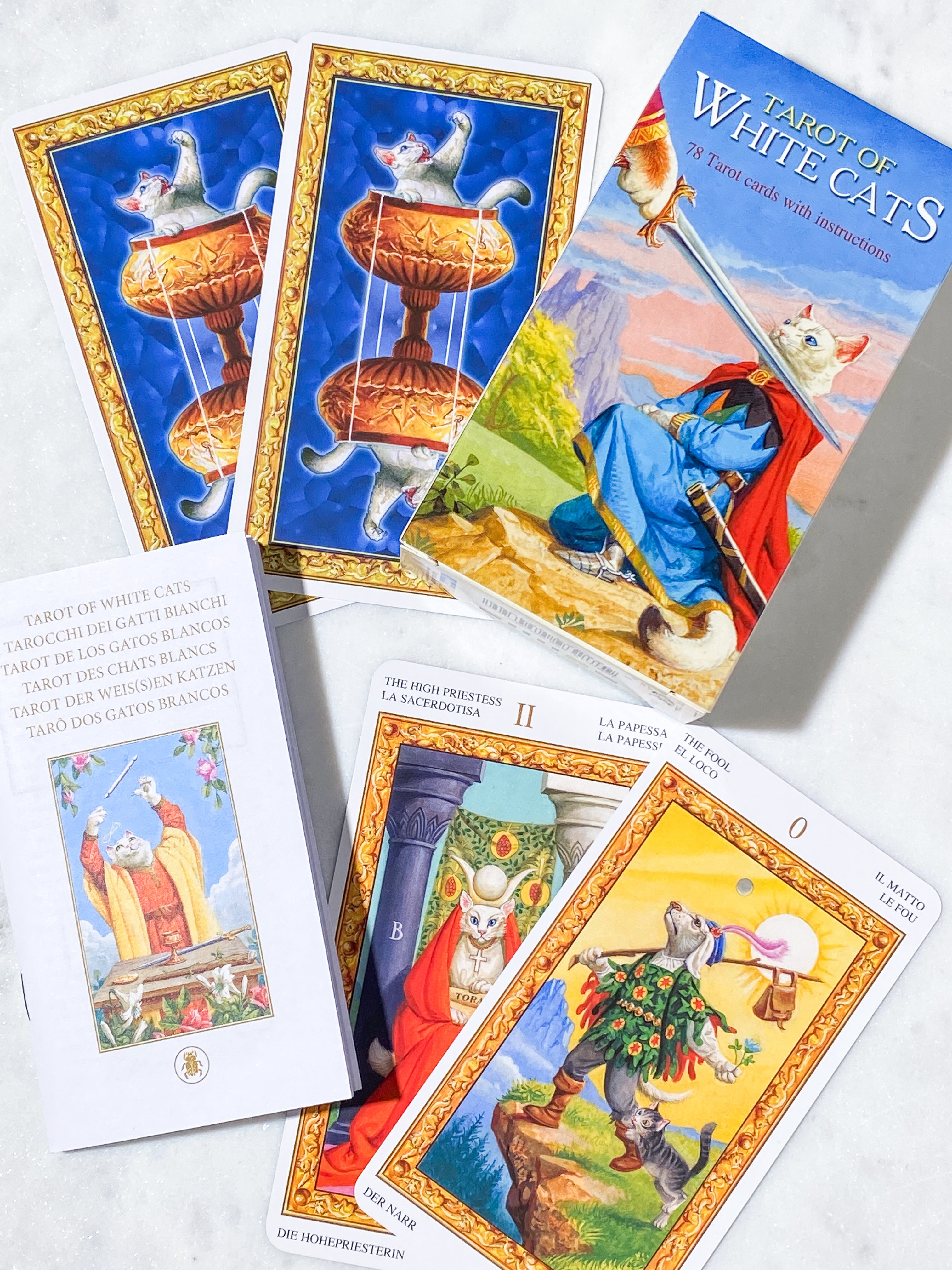 Tarot Of White Cats