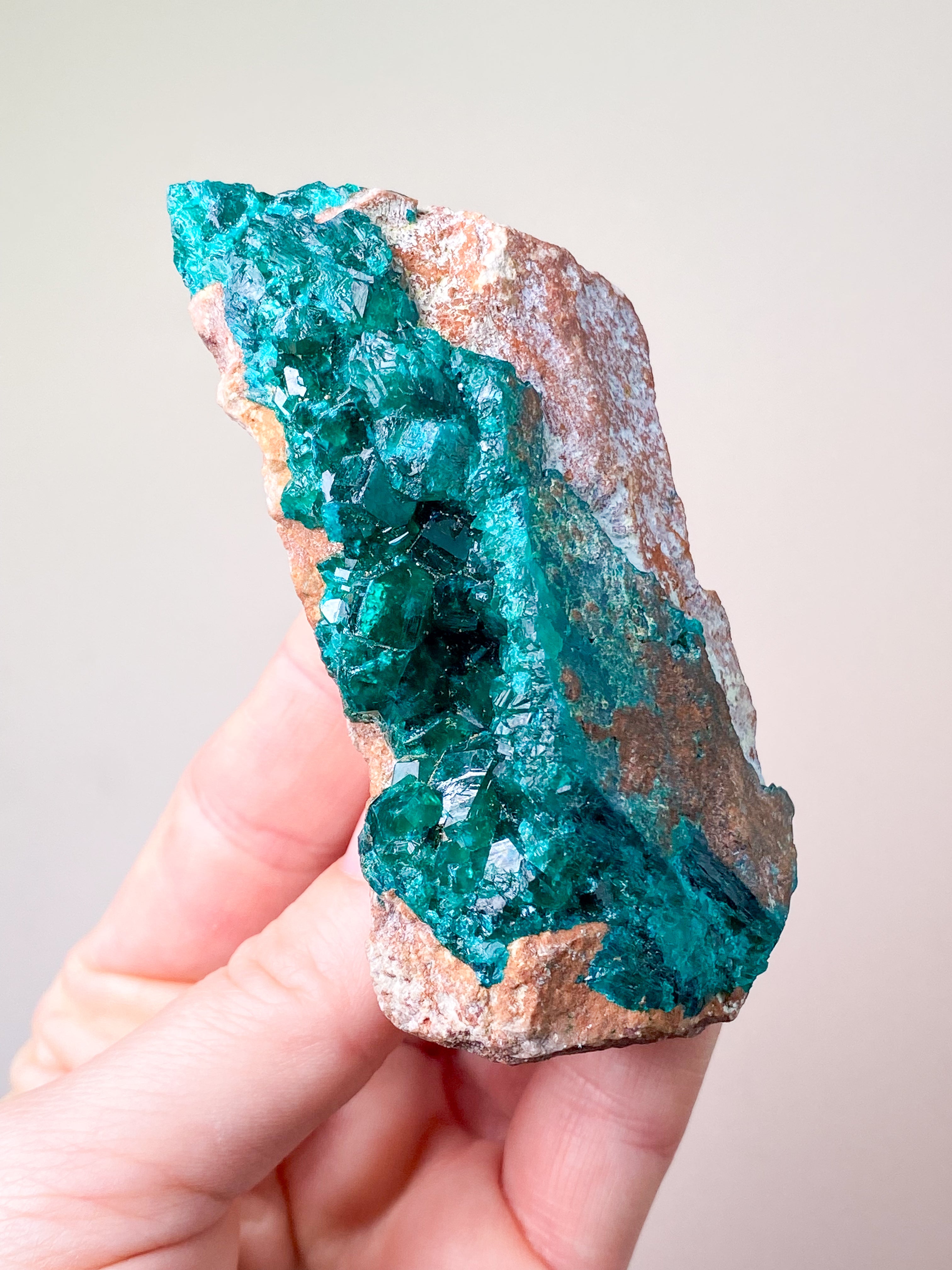 Dioptase Cluster (No. 31)