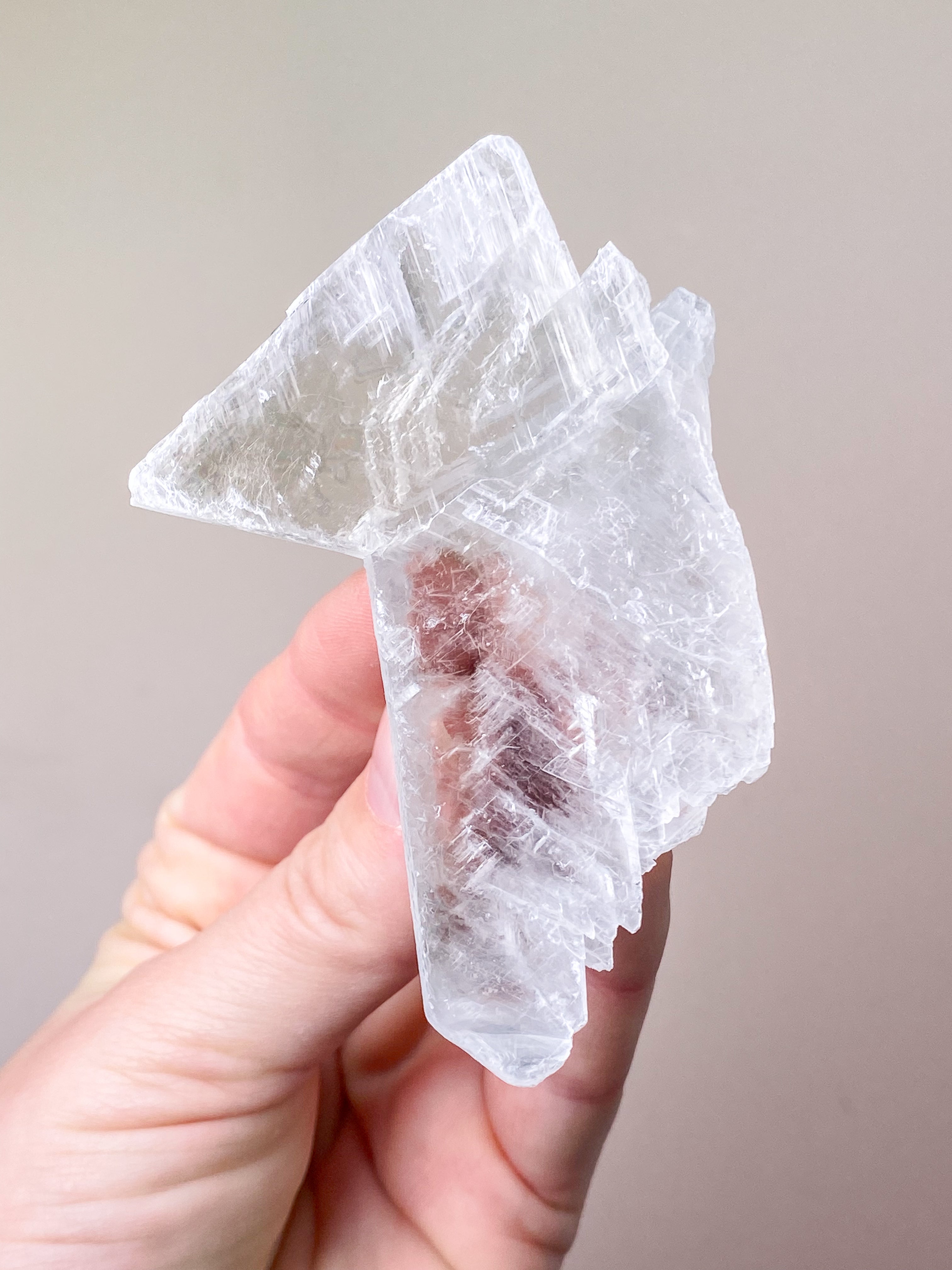 Fishtail/Angels Wing Selenit (Nr. 11) Eksklusiv Kvalitet