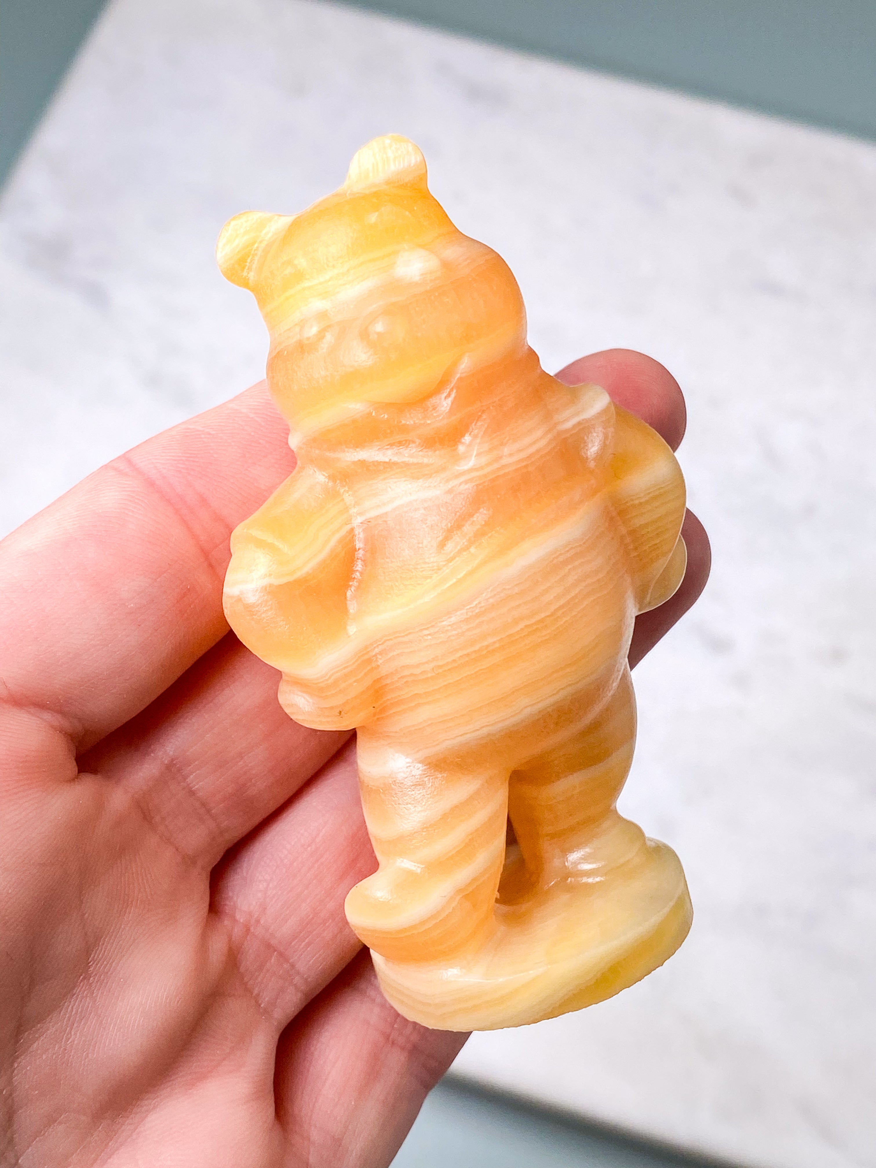 Orange Calcit Peter Plys