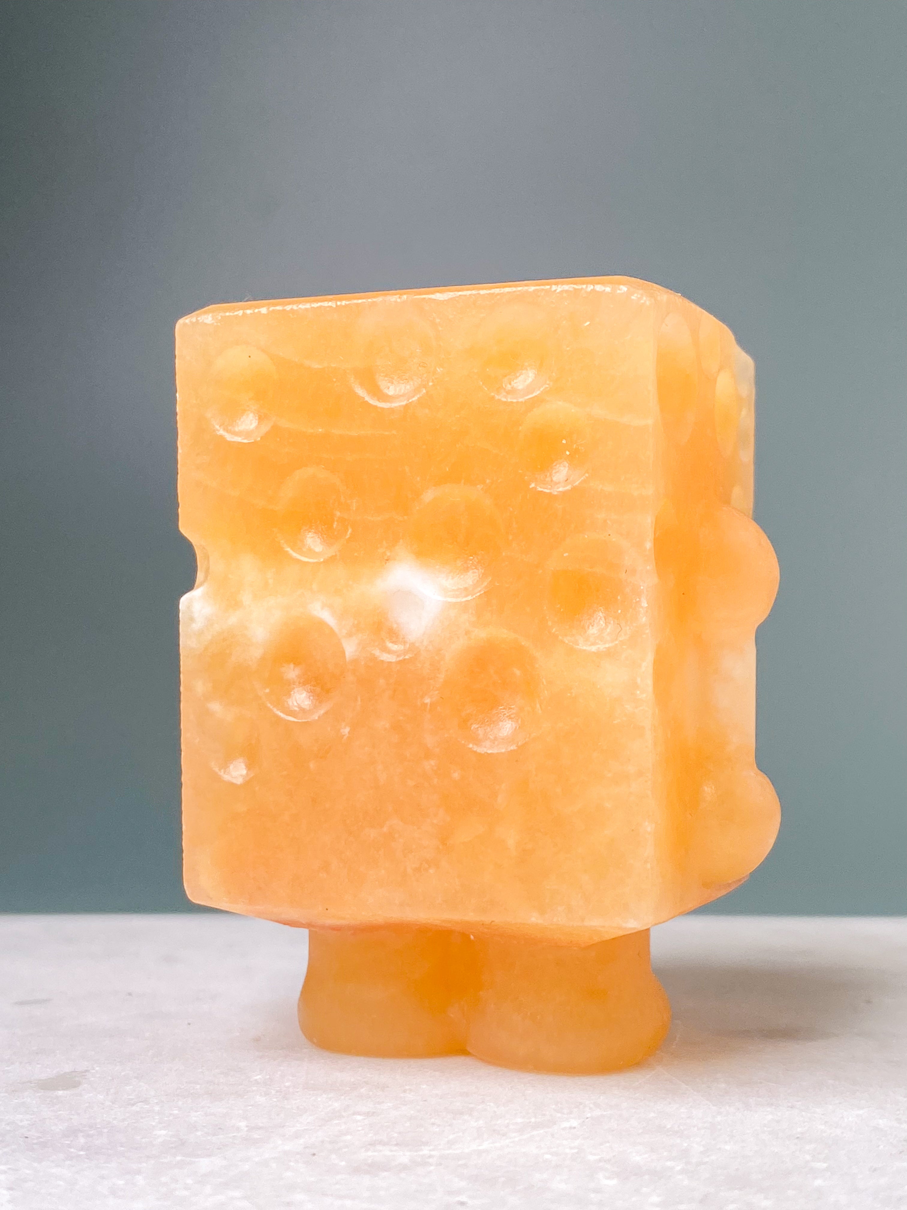 Orange Calcit Svampebob