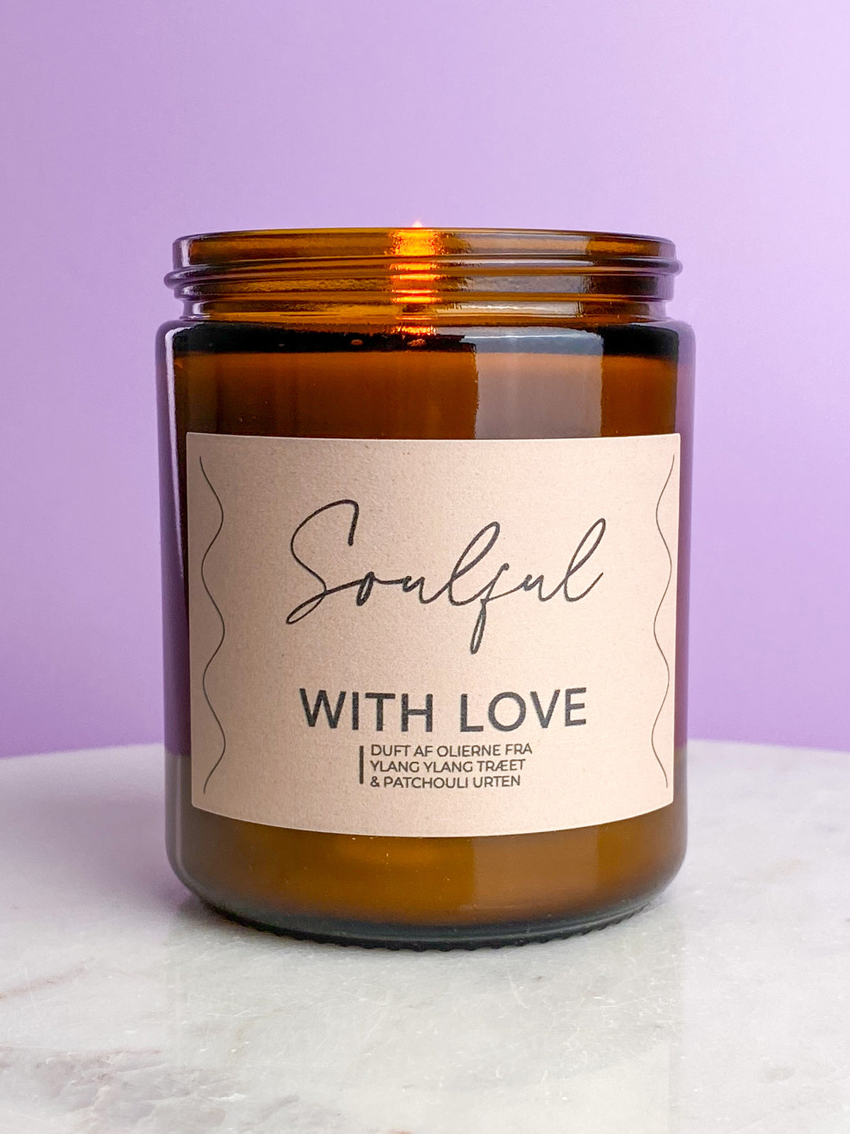 Aromaterapilys af Soya "WITH LOVE" | Duftlys