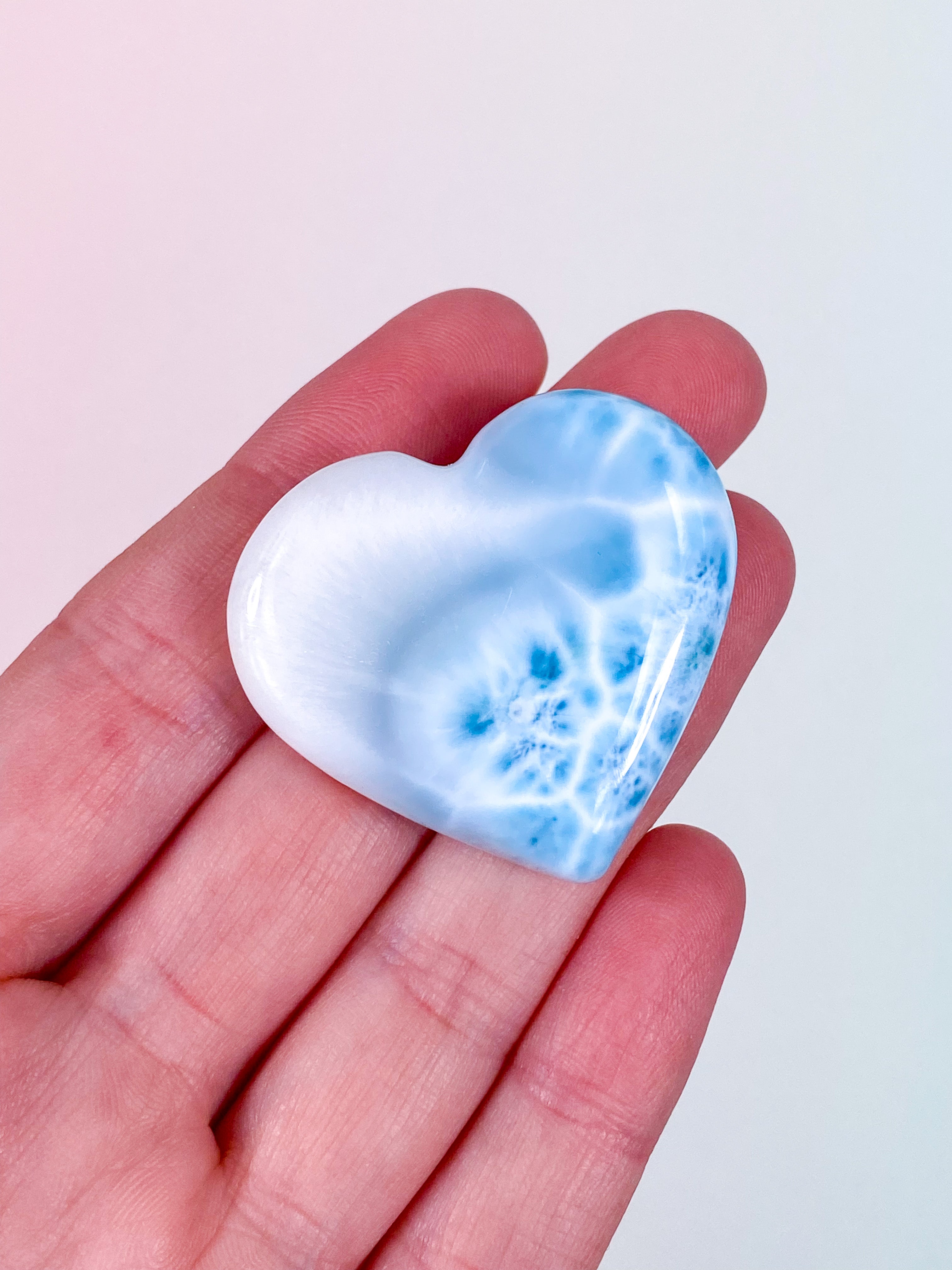 Larimar Hjerte (Nr. 24) Eksklusiv Kvalitet