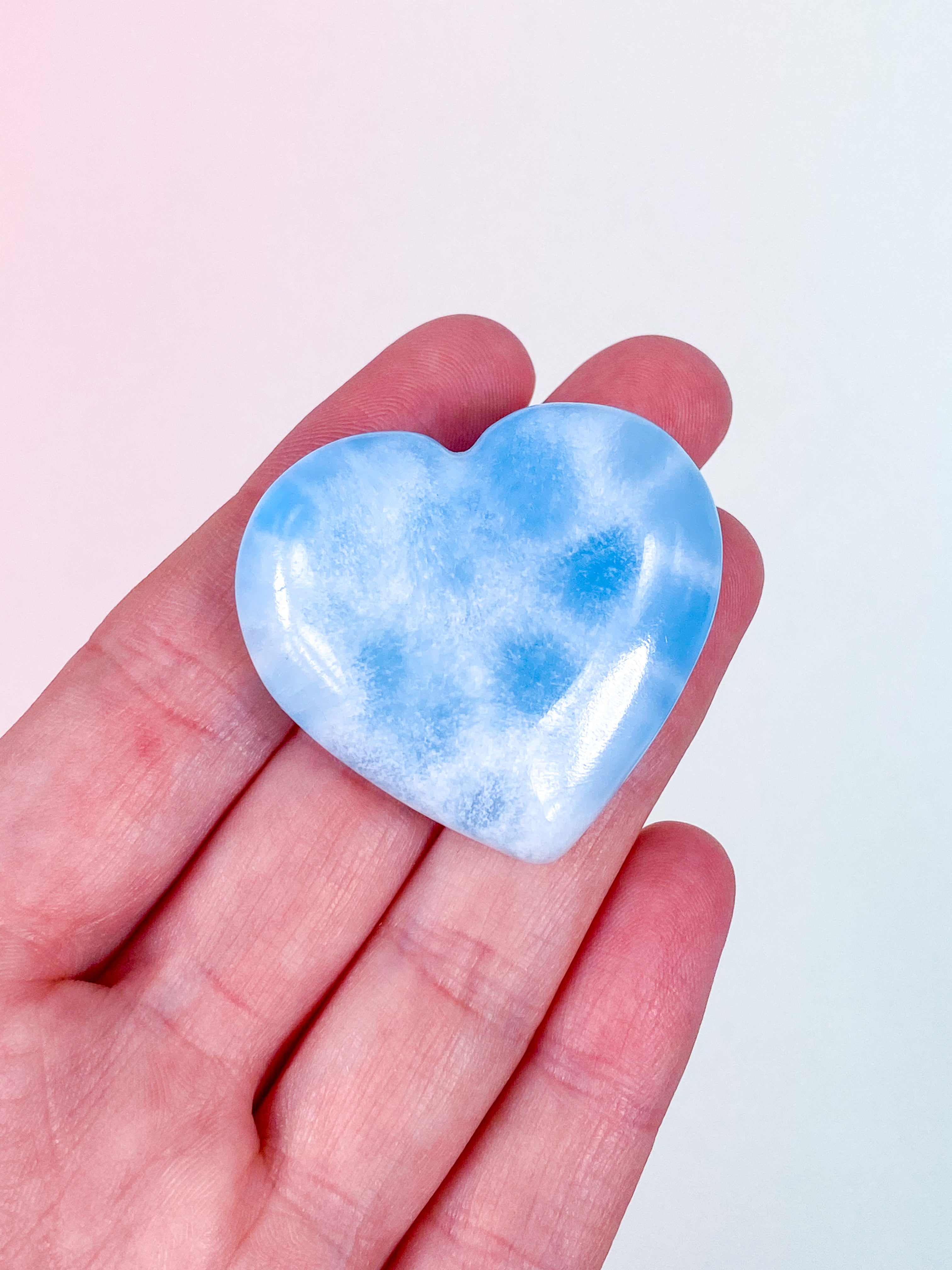 Larimar Hjerte (Nr. 6) Eksklusiv Kvalitet