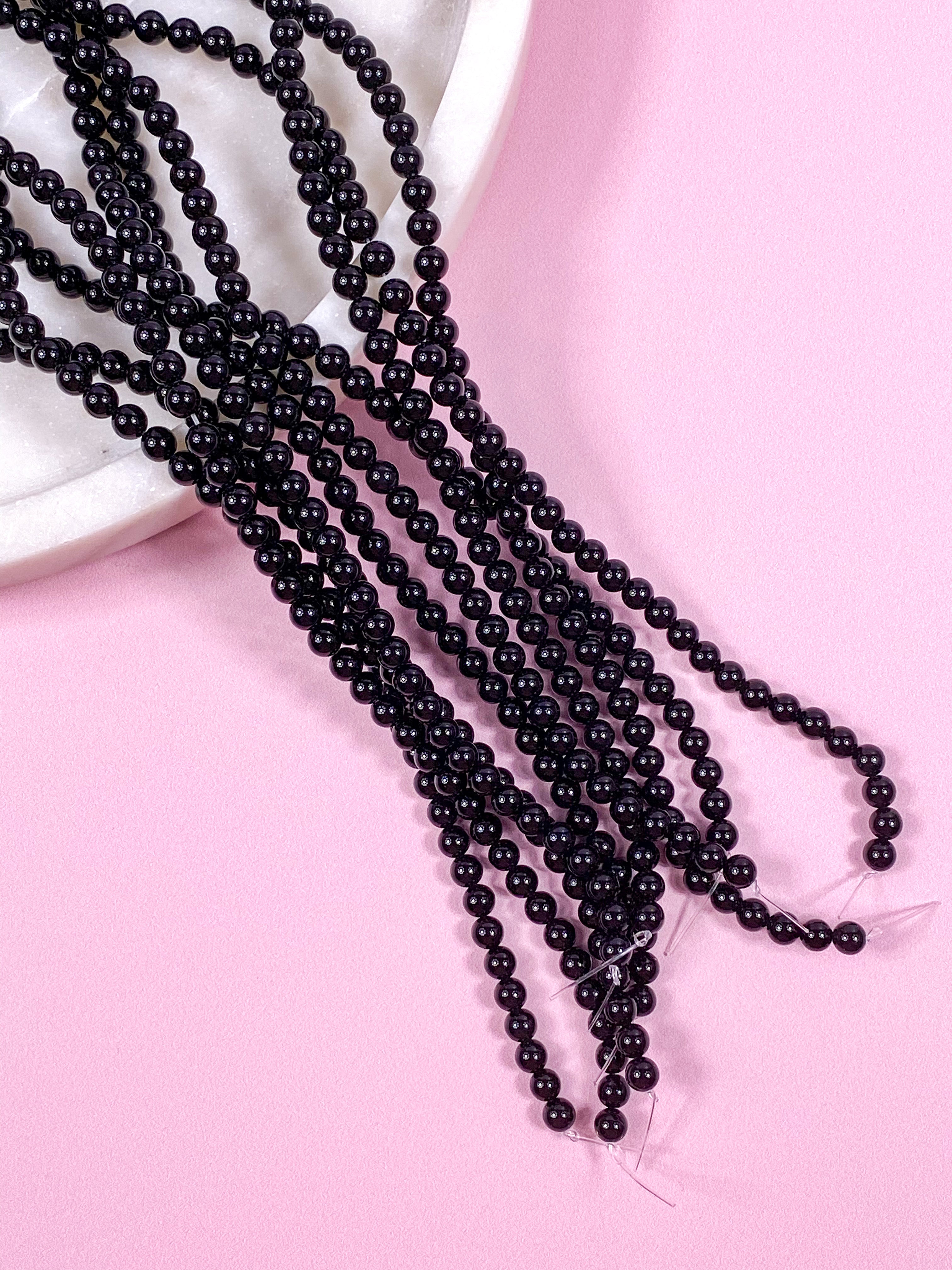 Svart Onyx - Pärlor