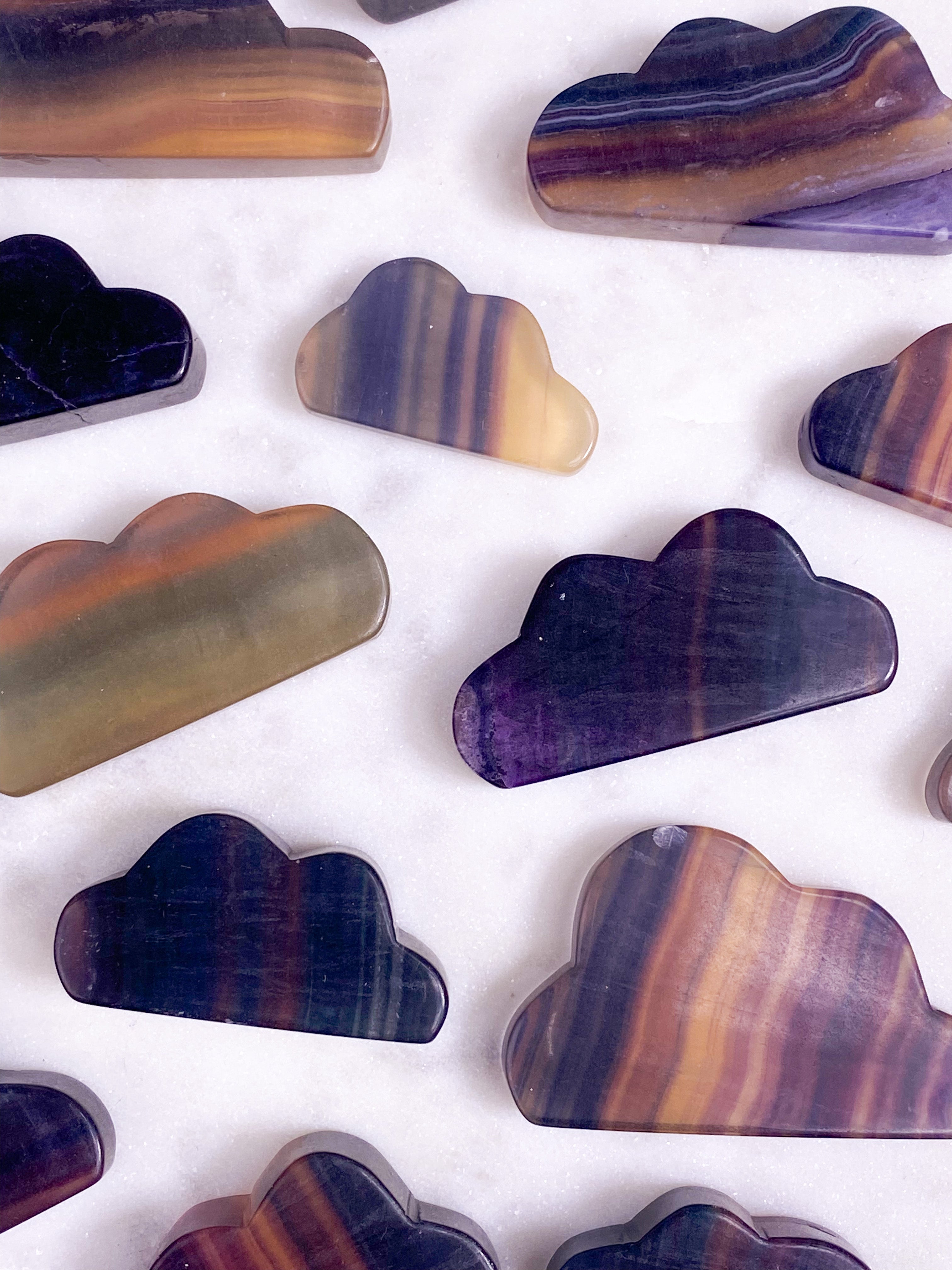 Rainbow Fluorite Cloud - Dark