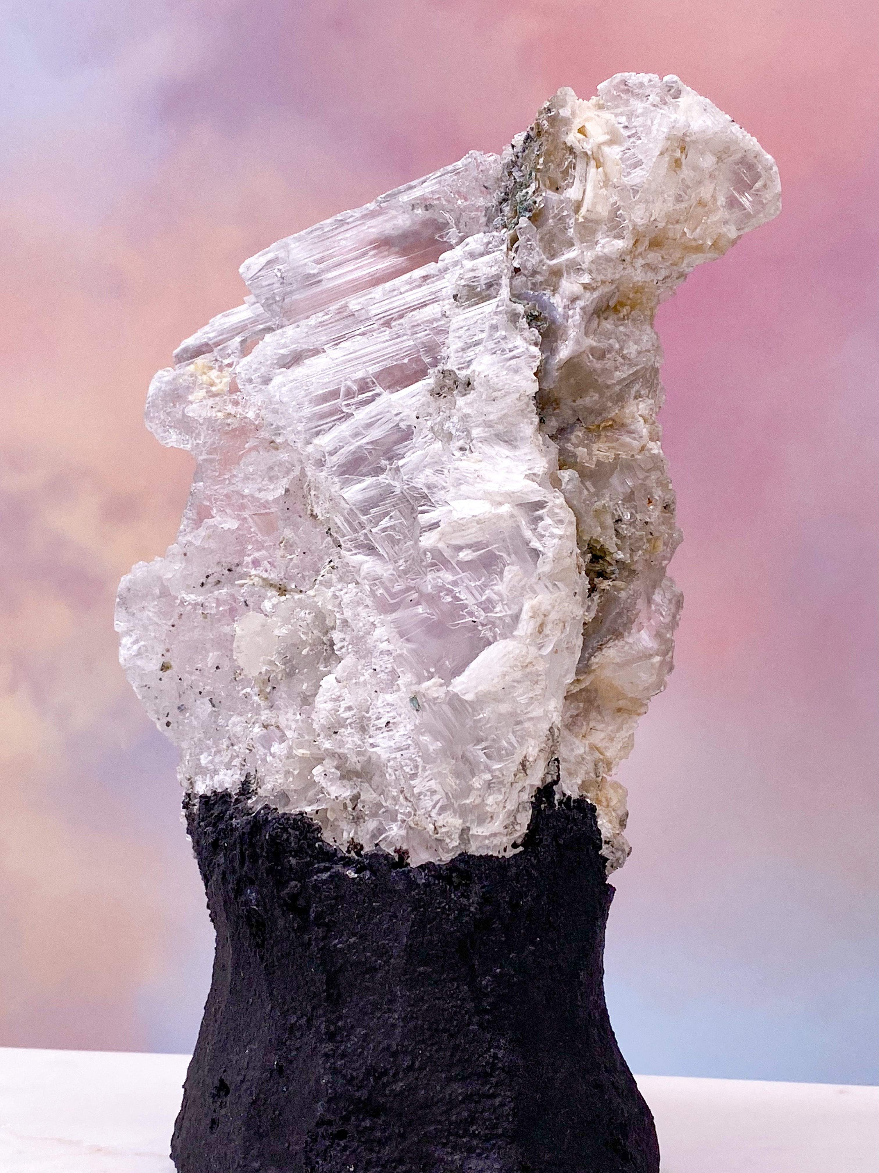 Selenit/Gypsum Formation - Showpiece (Nr. 1)