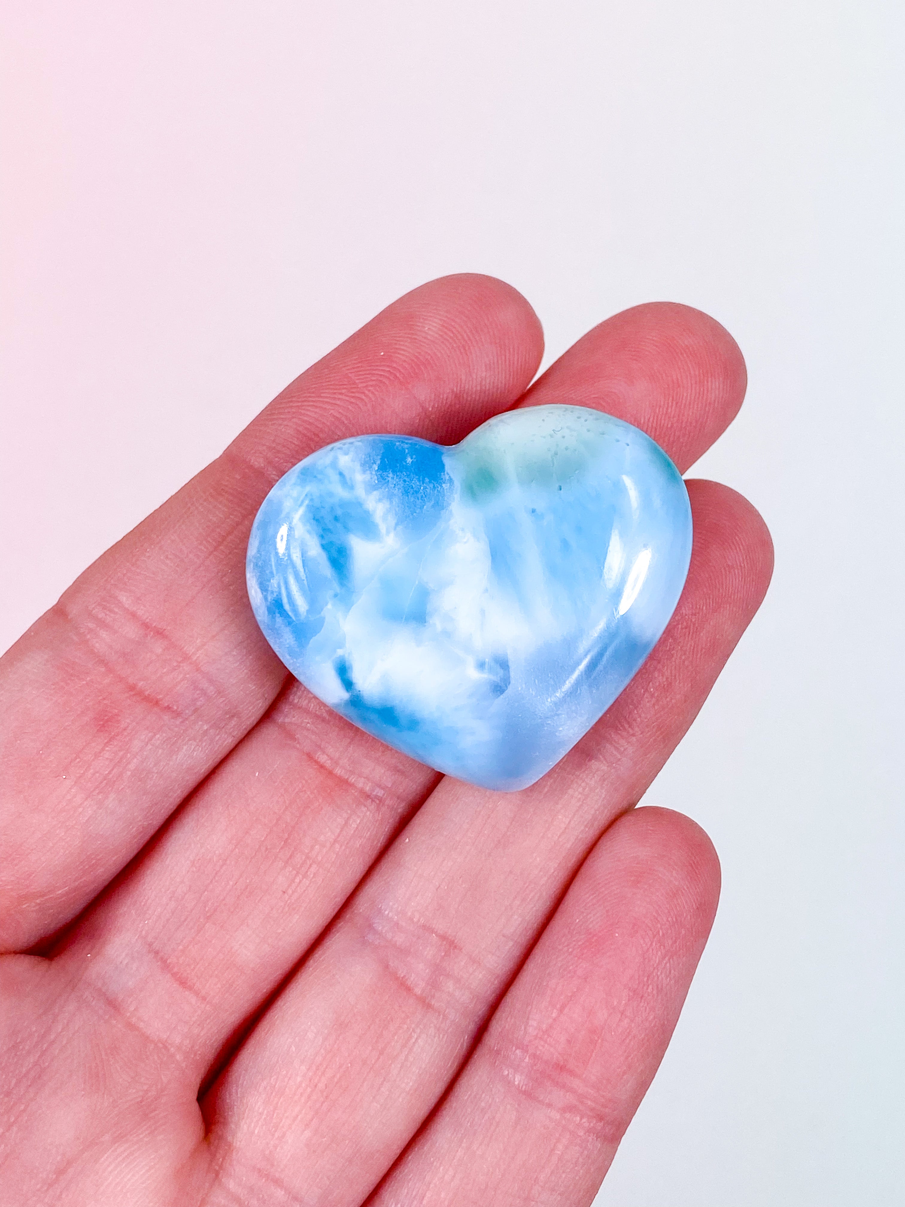 Larimar Hjerte (Nr. 19) Eksklusiv Kvalitet