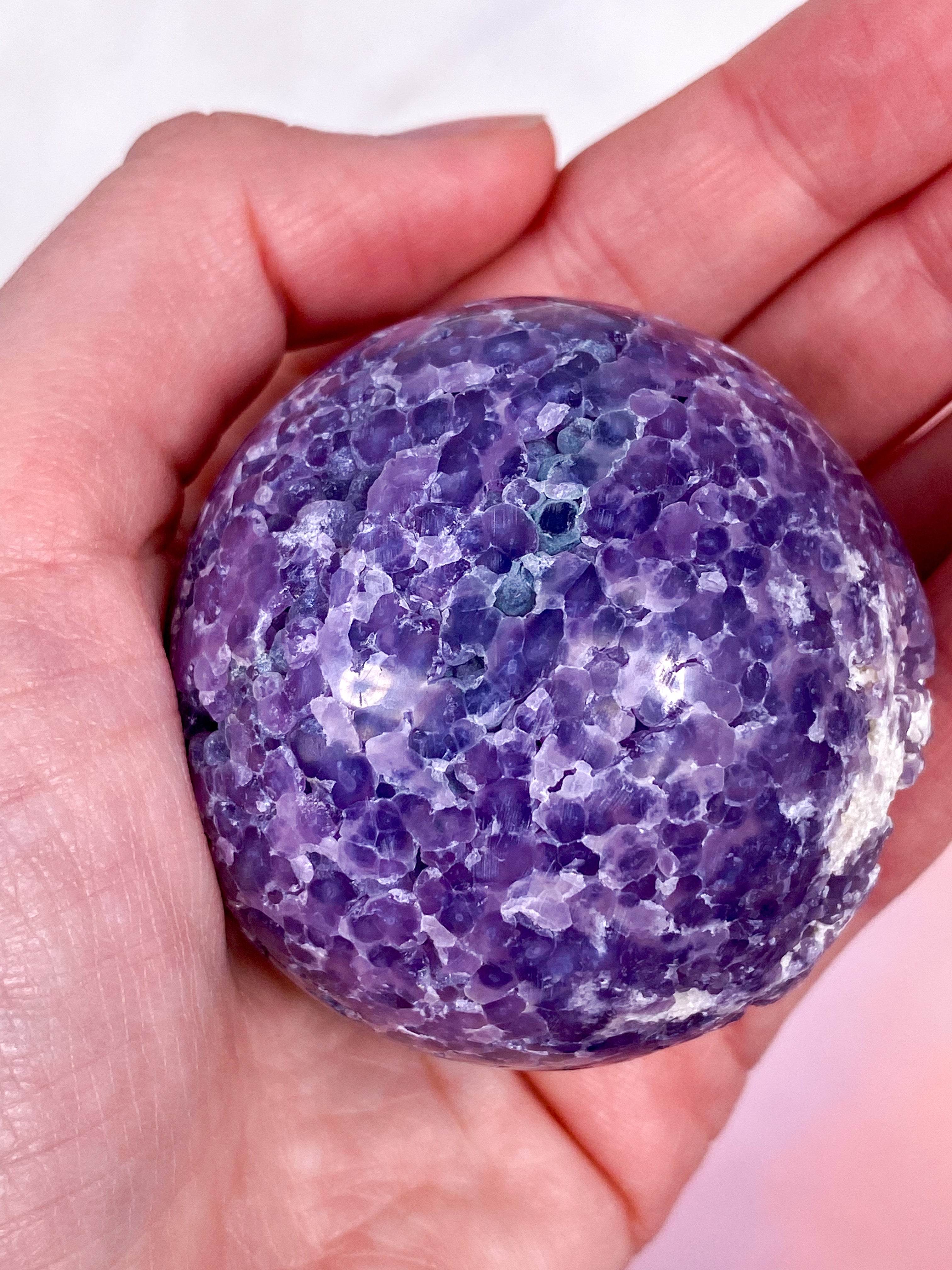 Grape Agat Kugle (Nr. 22)