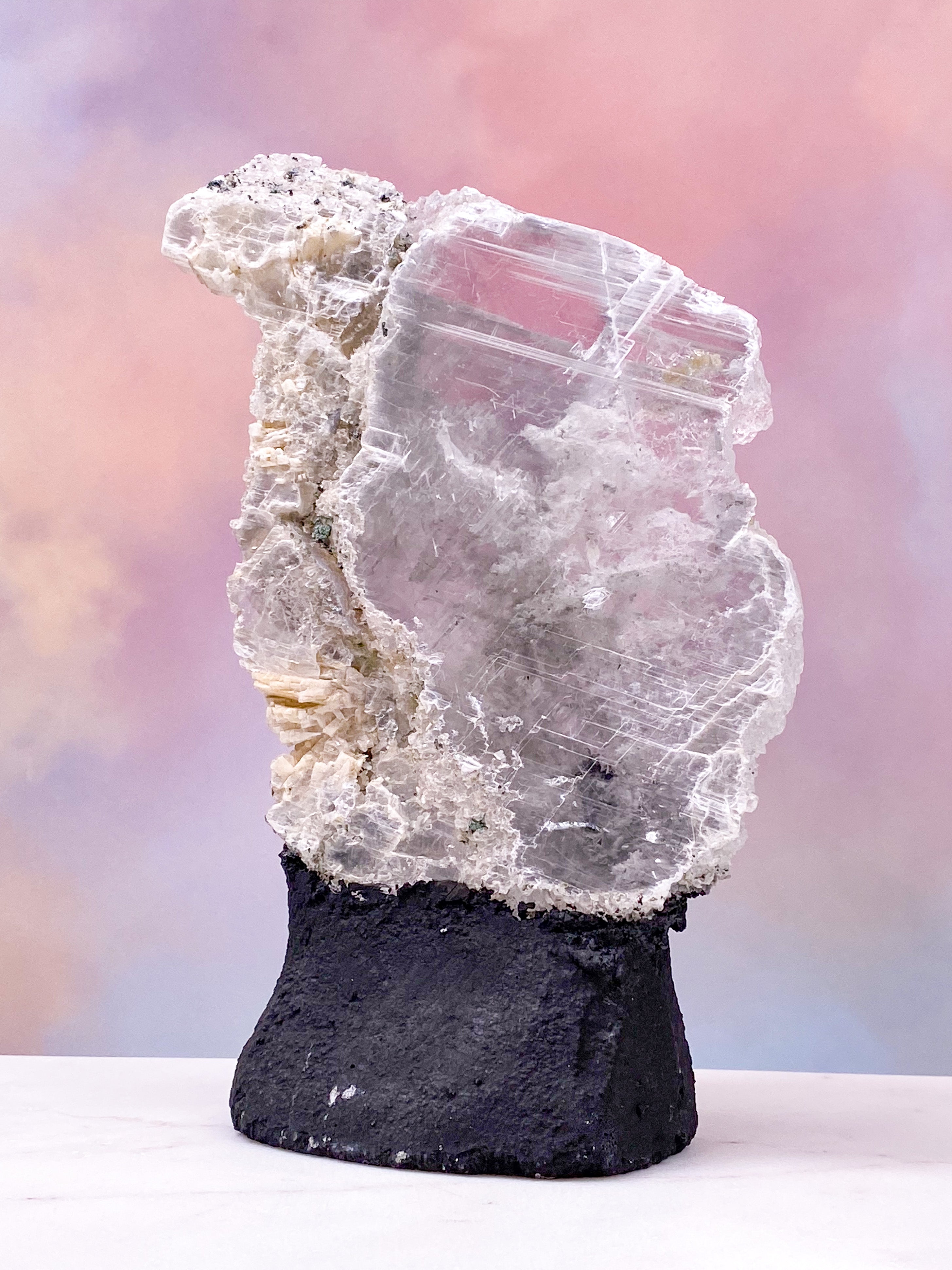 Selenit/Gypsum Formation - Showpiece (Nr. 1)