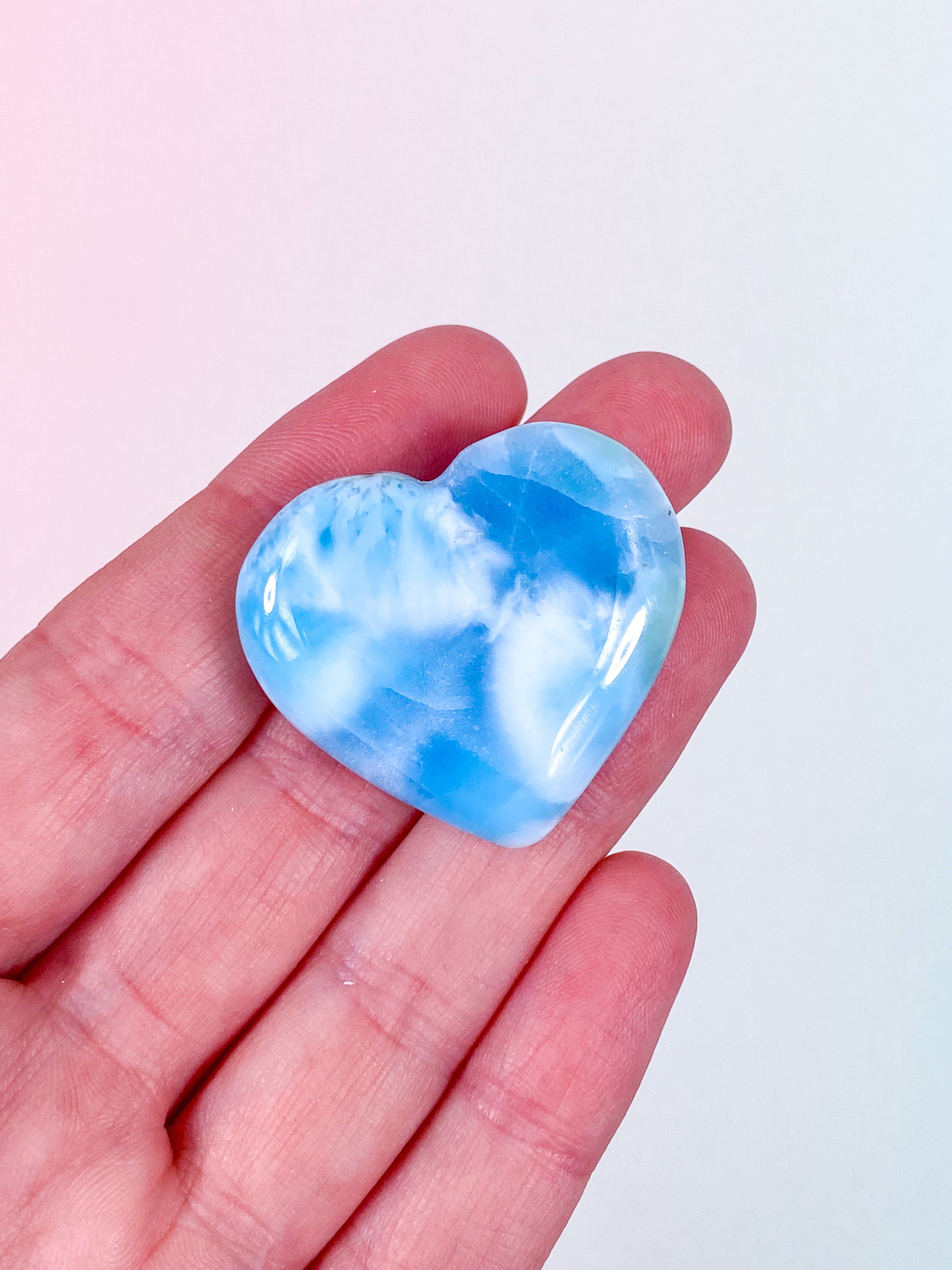 Larimar Hjerte (Nr. 17) Eksklusiv Kvalitet