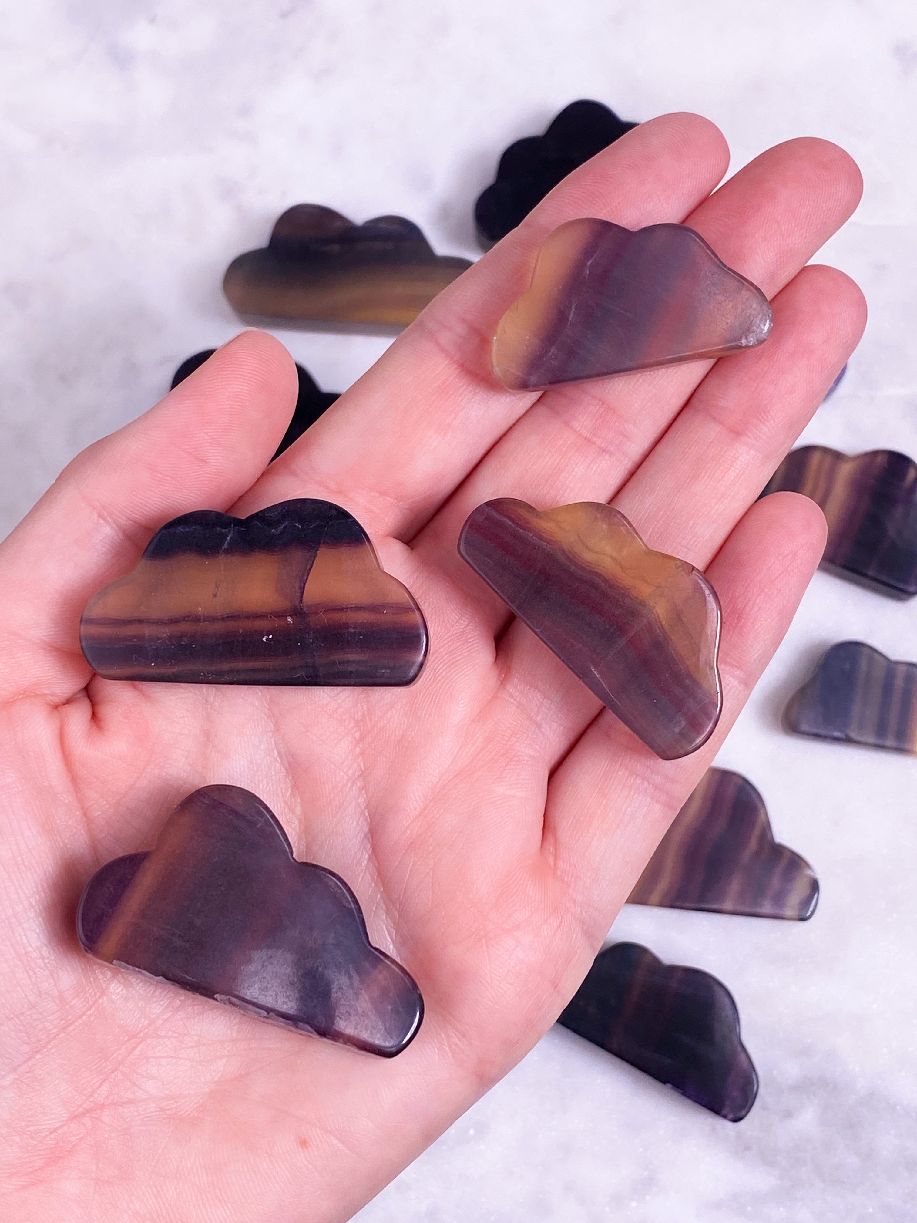 Rainbow Fluorite Cloud - Dark