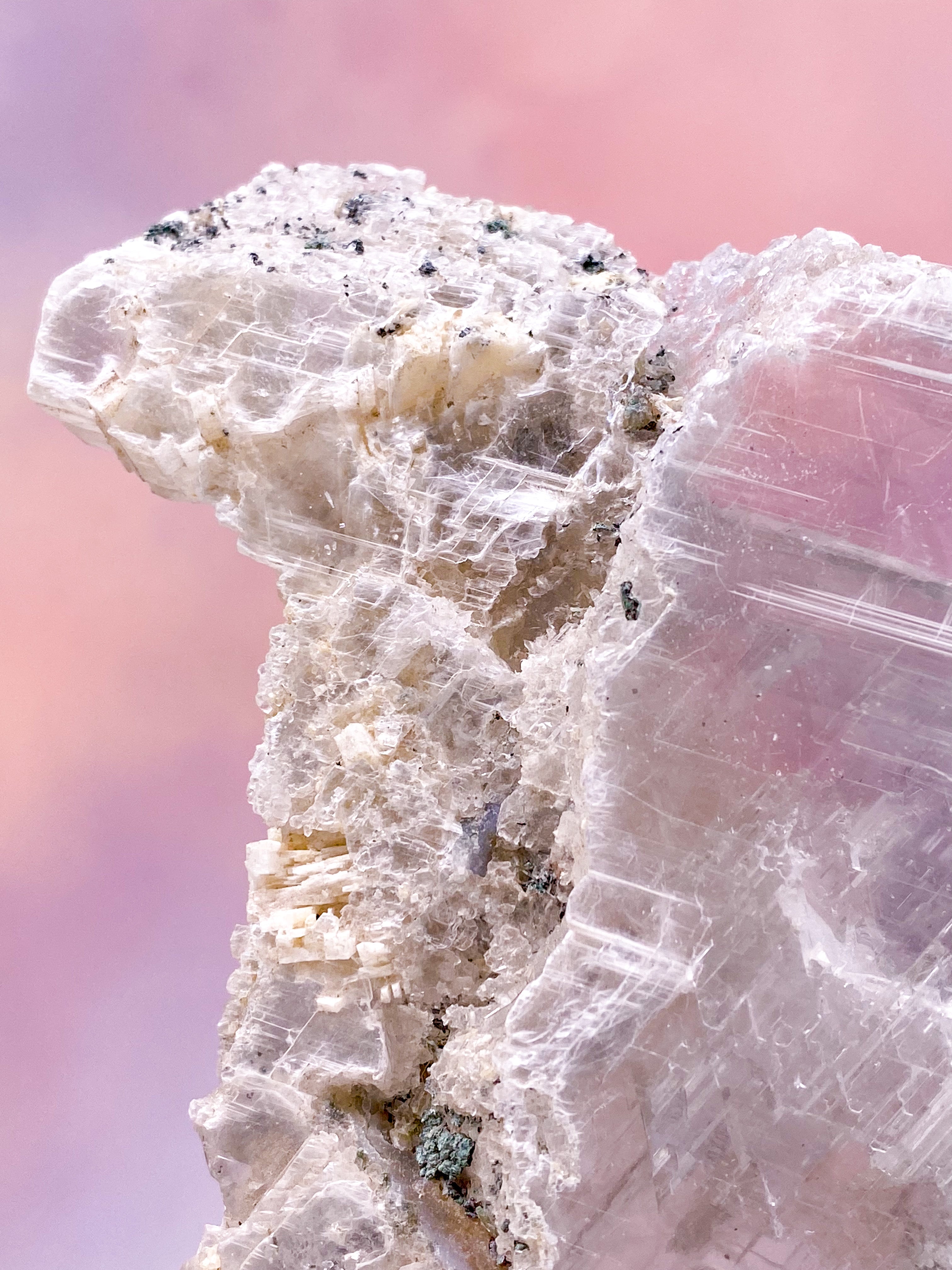 Selenit/Gypsum Formation - Showpiece (Nr. 1)