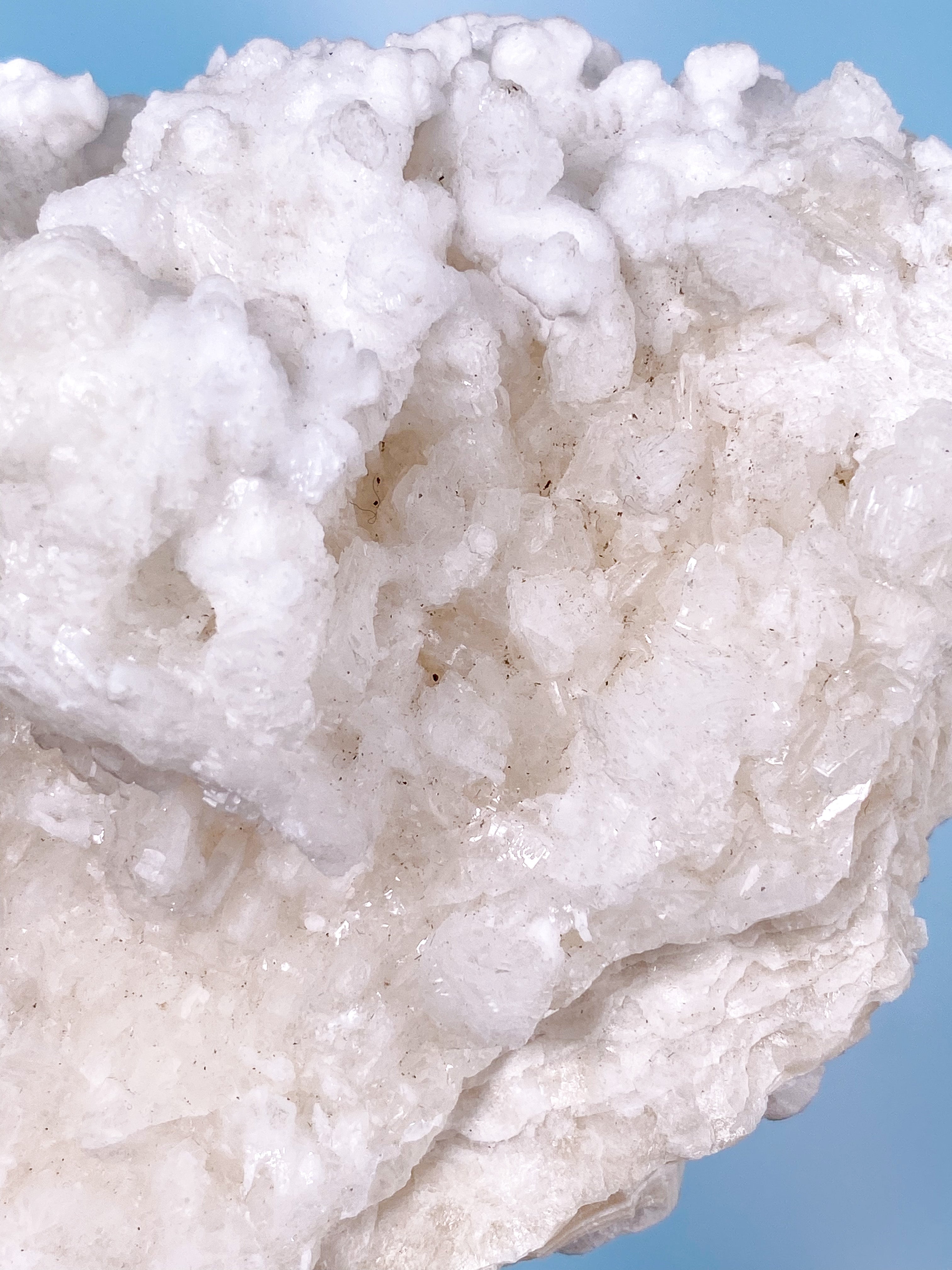 White Aragonite Cluster (No.6)