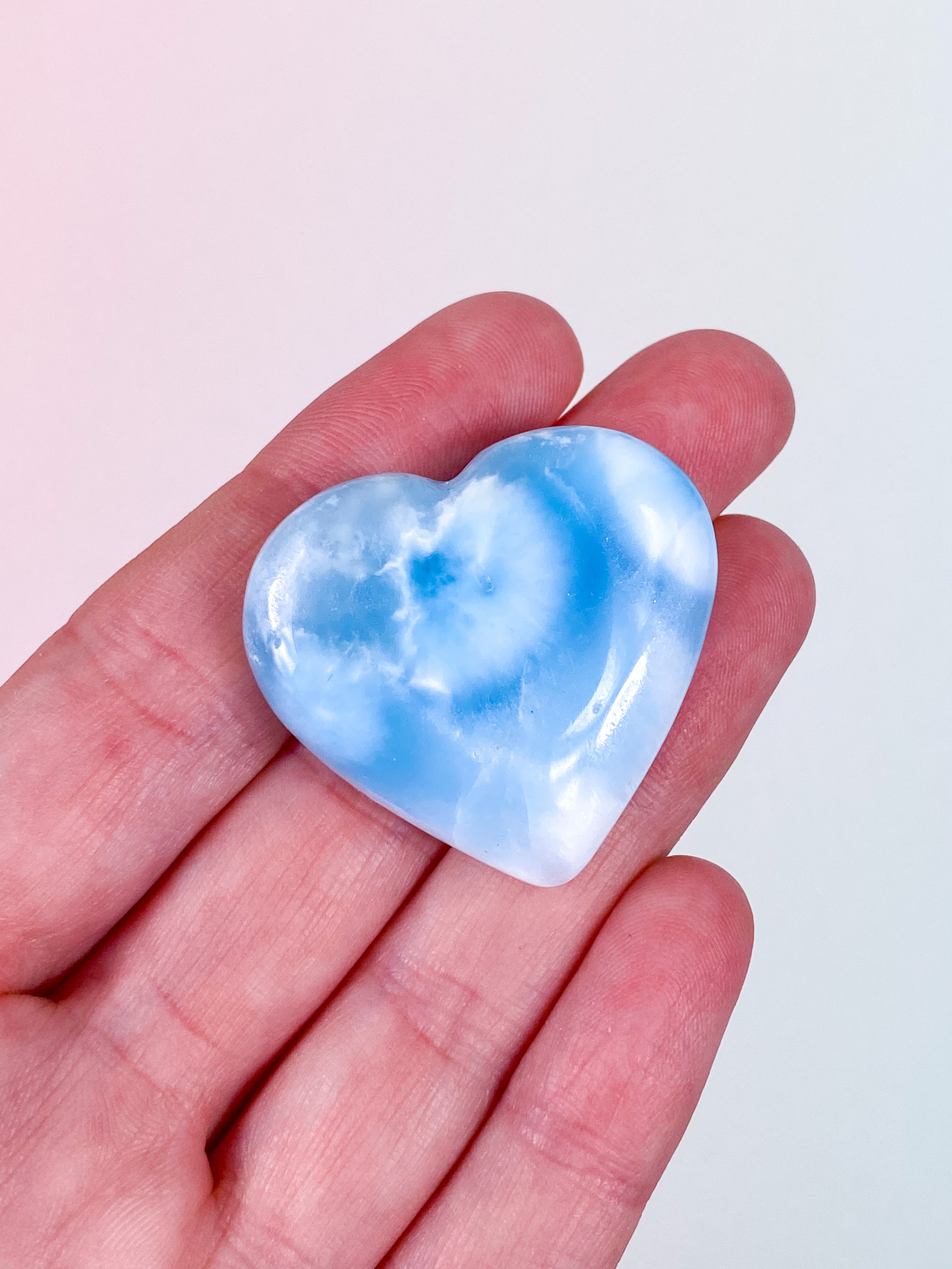Larimar Hjerte (Nr. 27) Eksklusiv Kvalitet