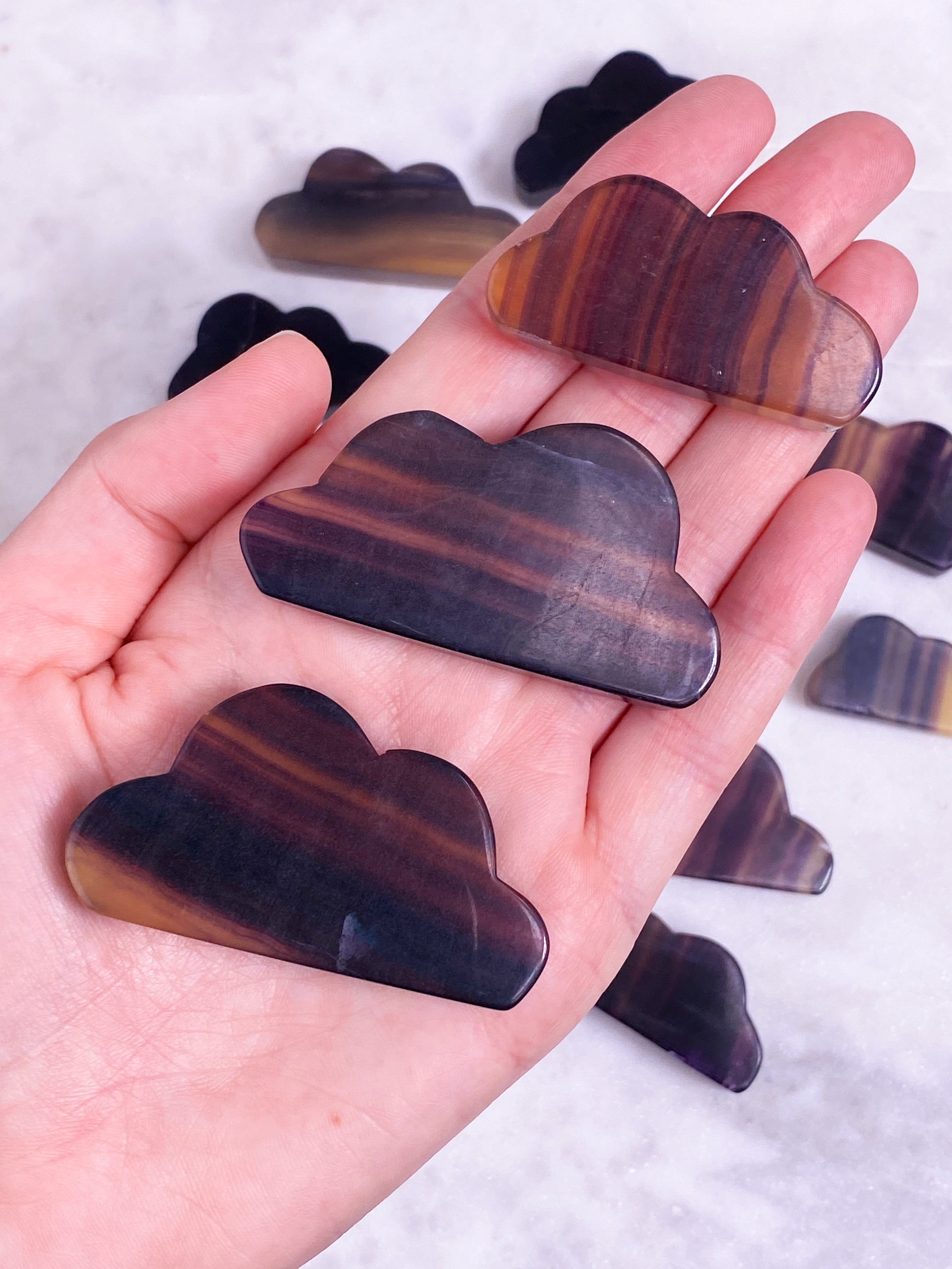 Rainbow Fluorite Cloud - Dark