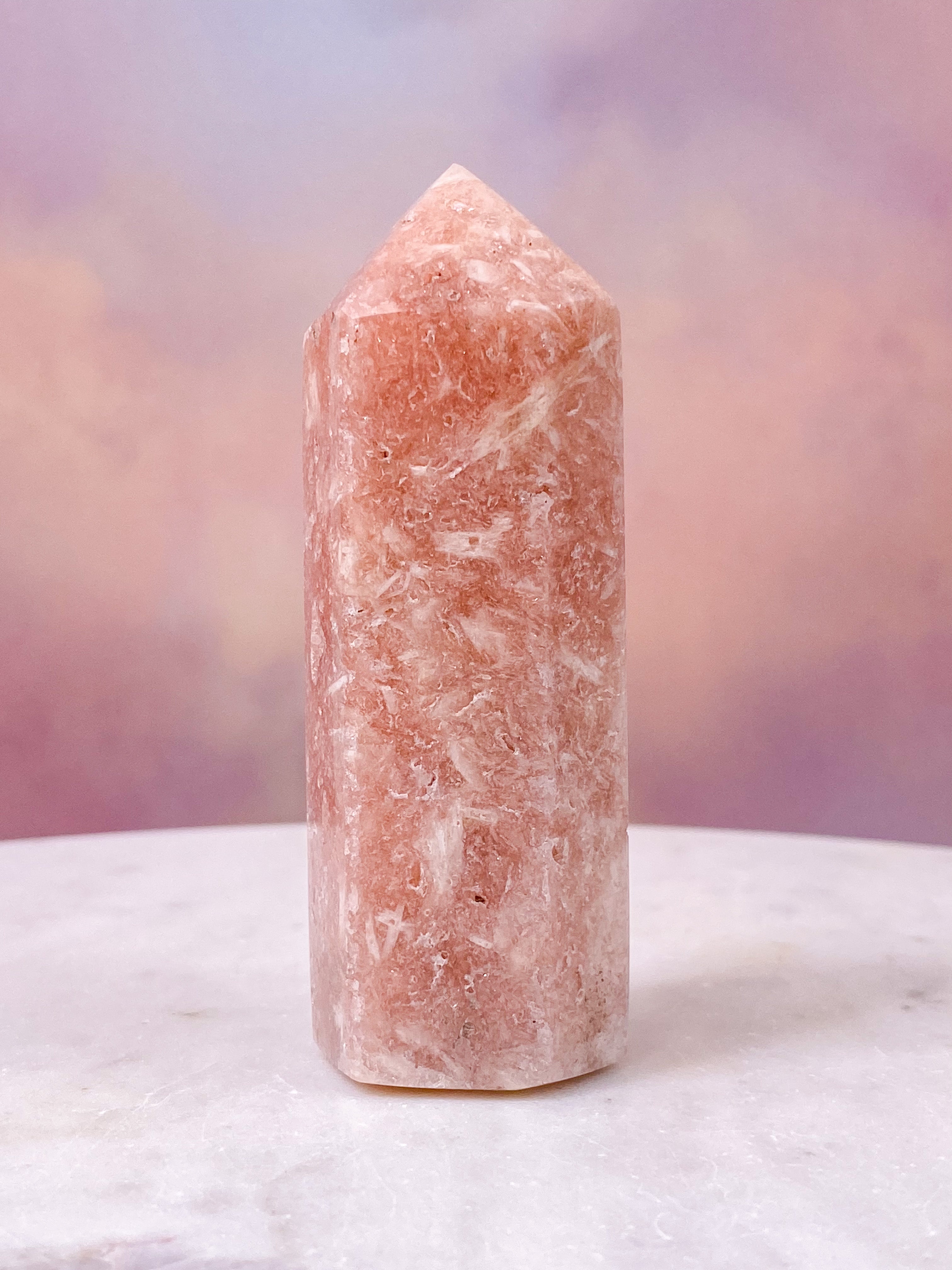 Pink Ametyst Tårn (Nr. 35)