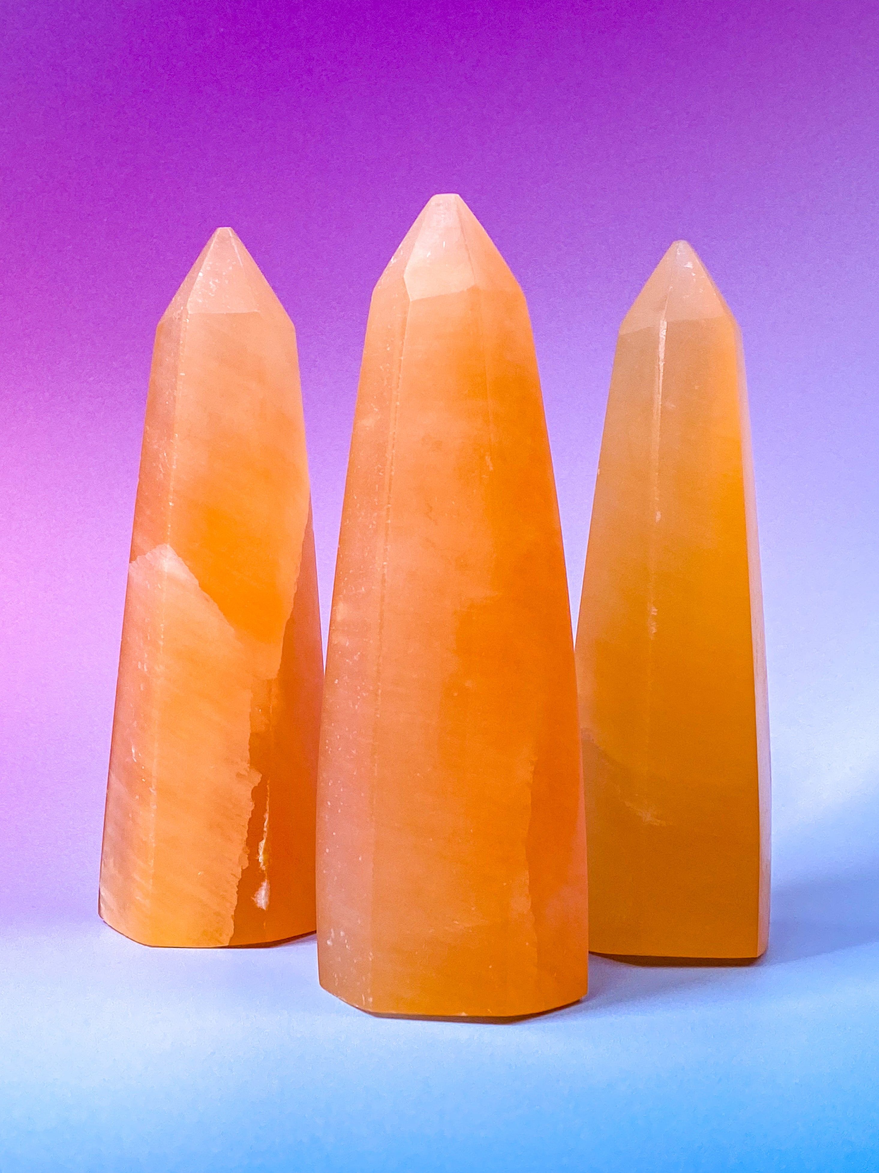 Orange Selenit Tårn
