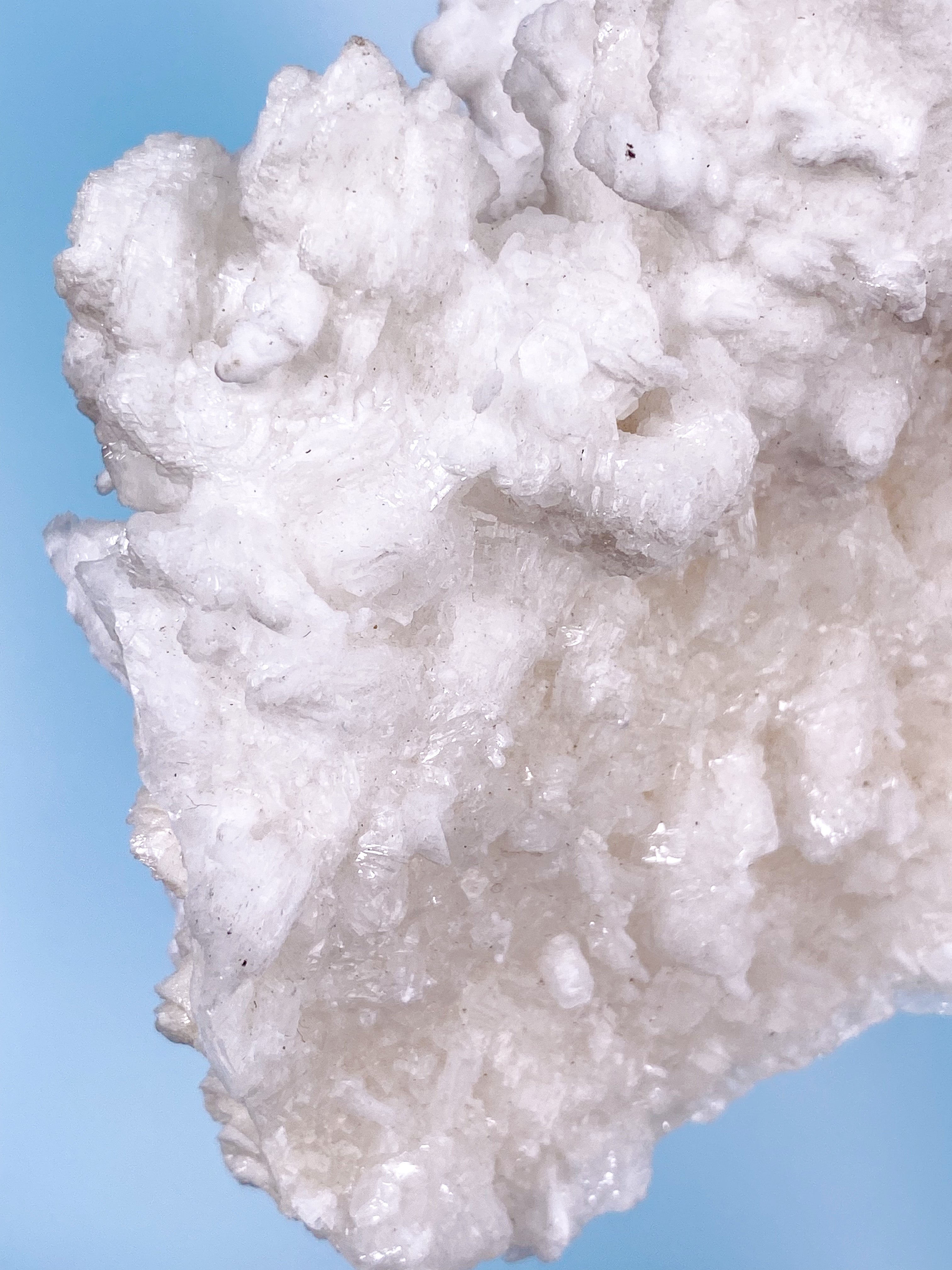 White Aragonite Cluster (No.6)