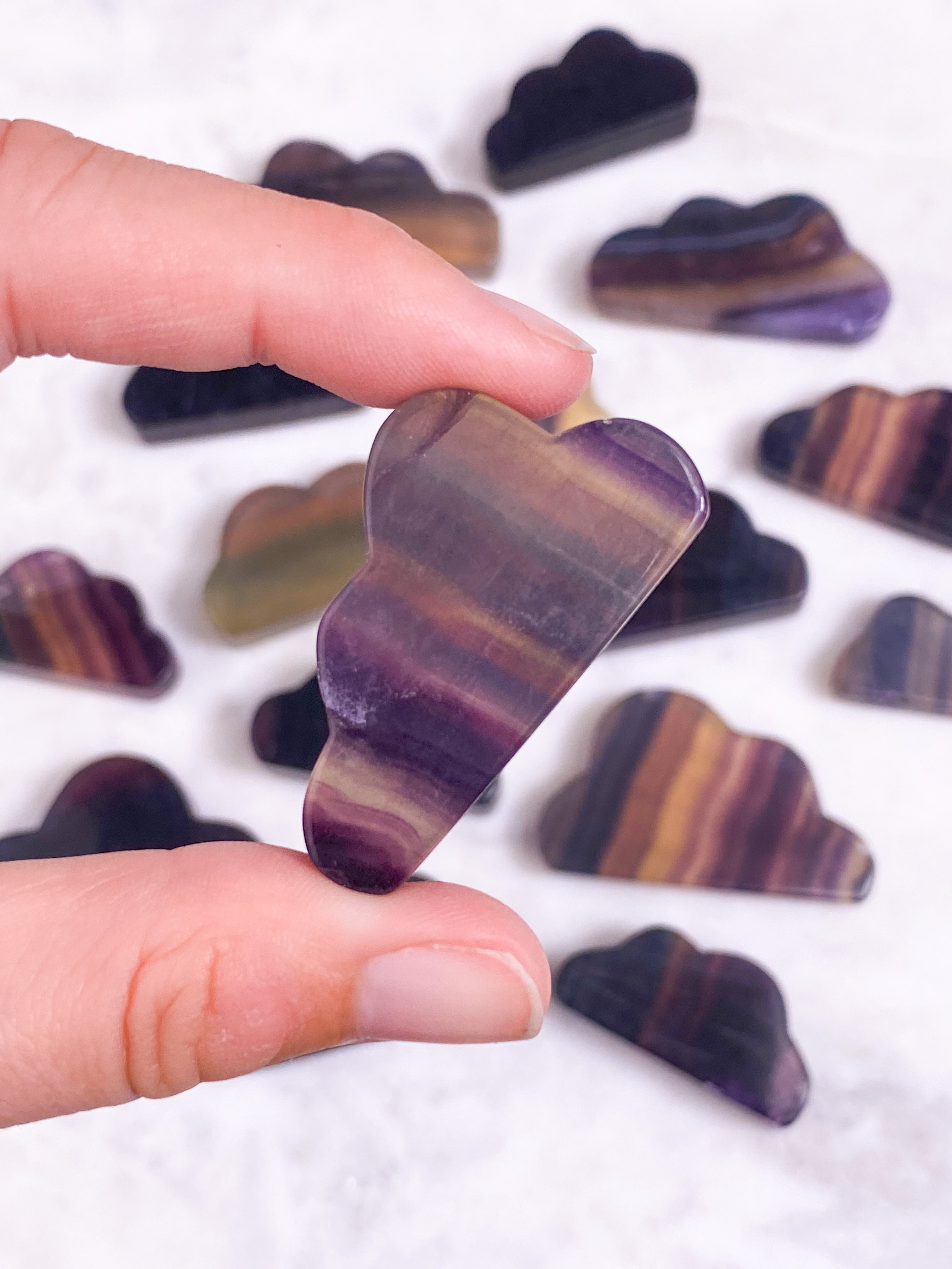 Rainbow Fluorite Cloud - Dark