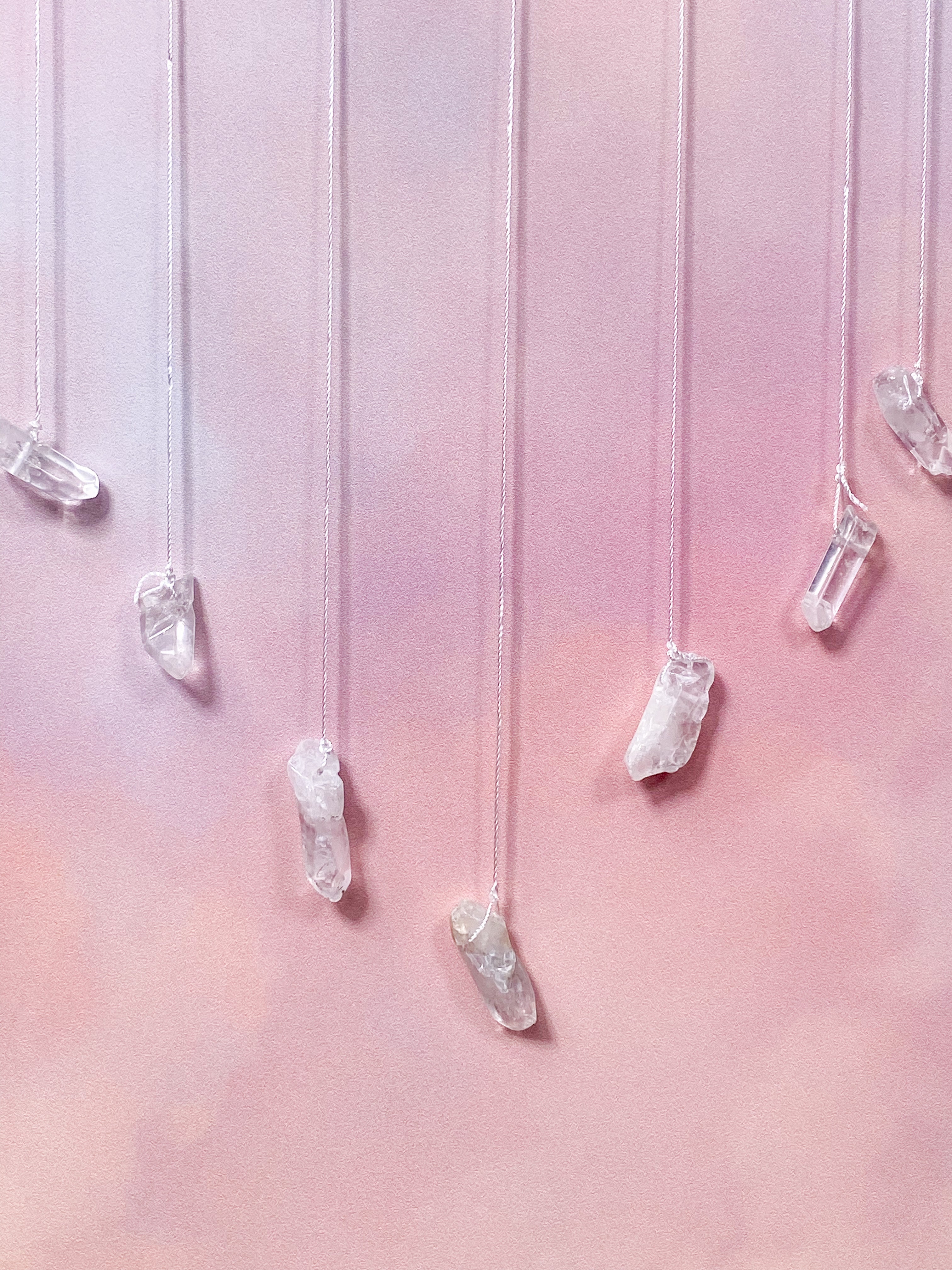 Rosakvarts Ophæng