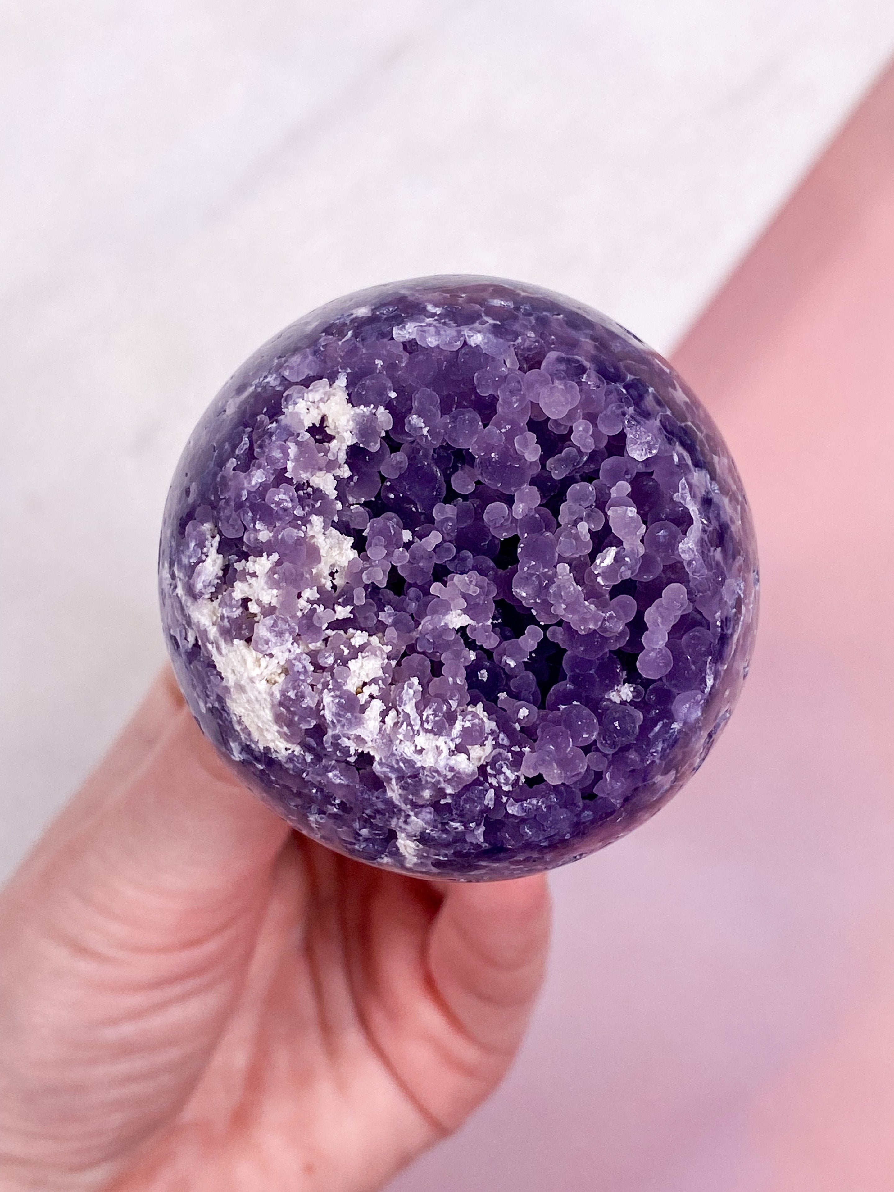 Grape Agat Kugle (Nr. 22)