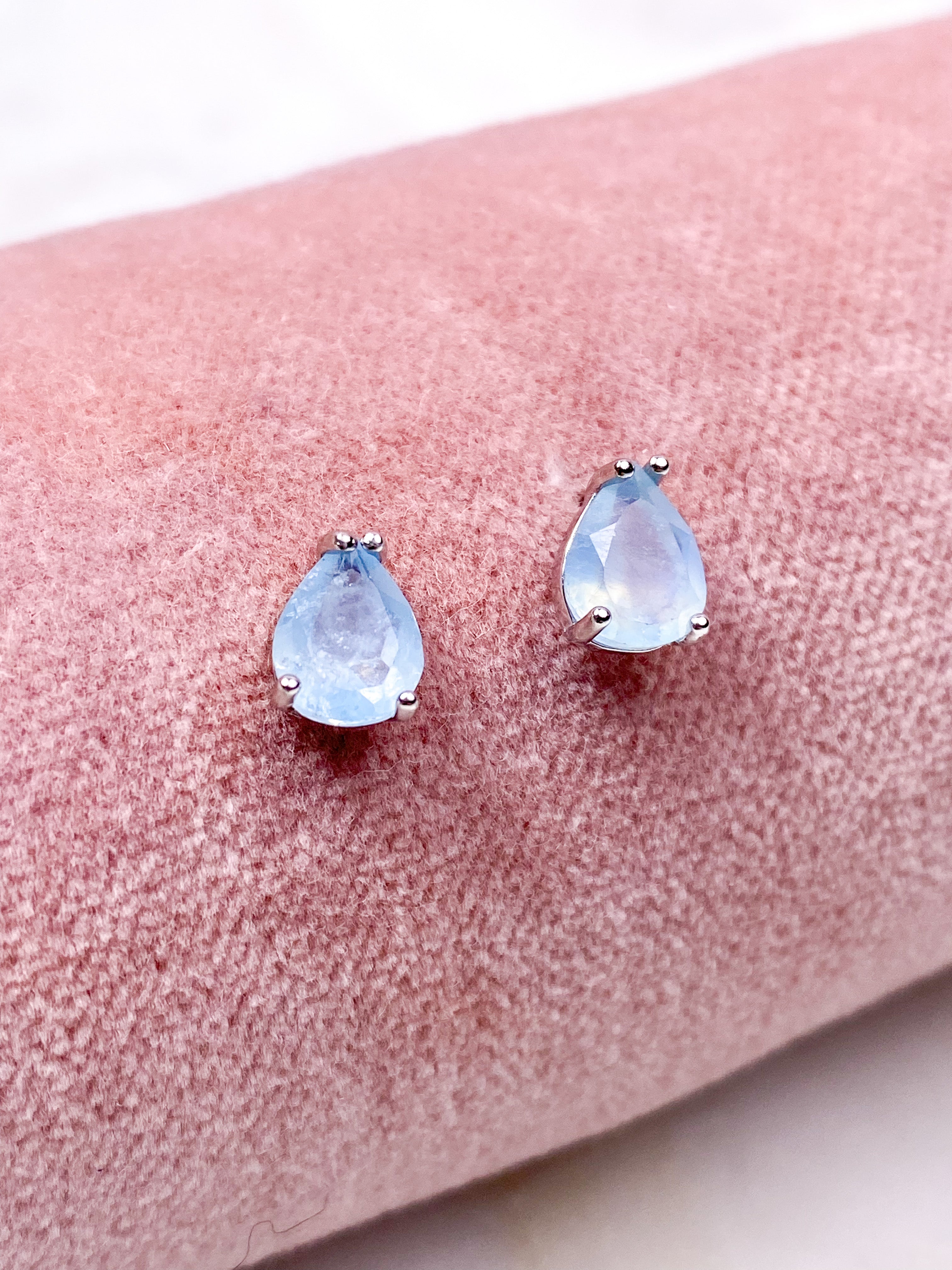 Aquamarine Drops Earrings