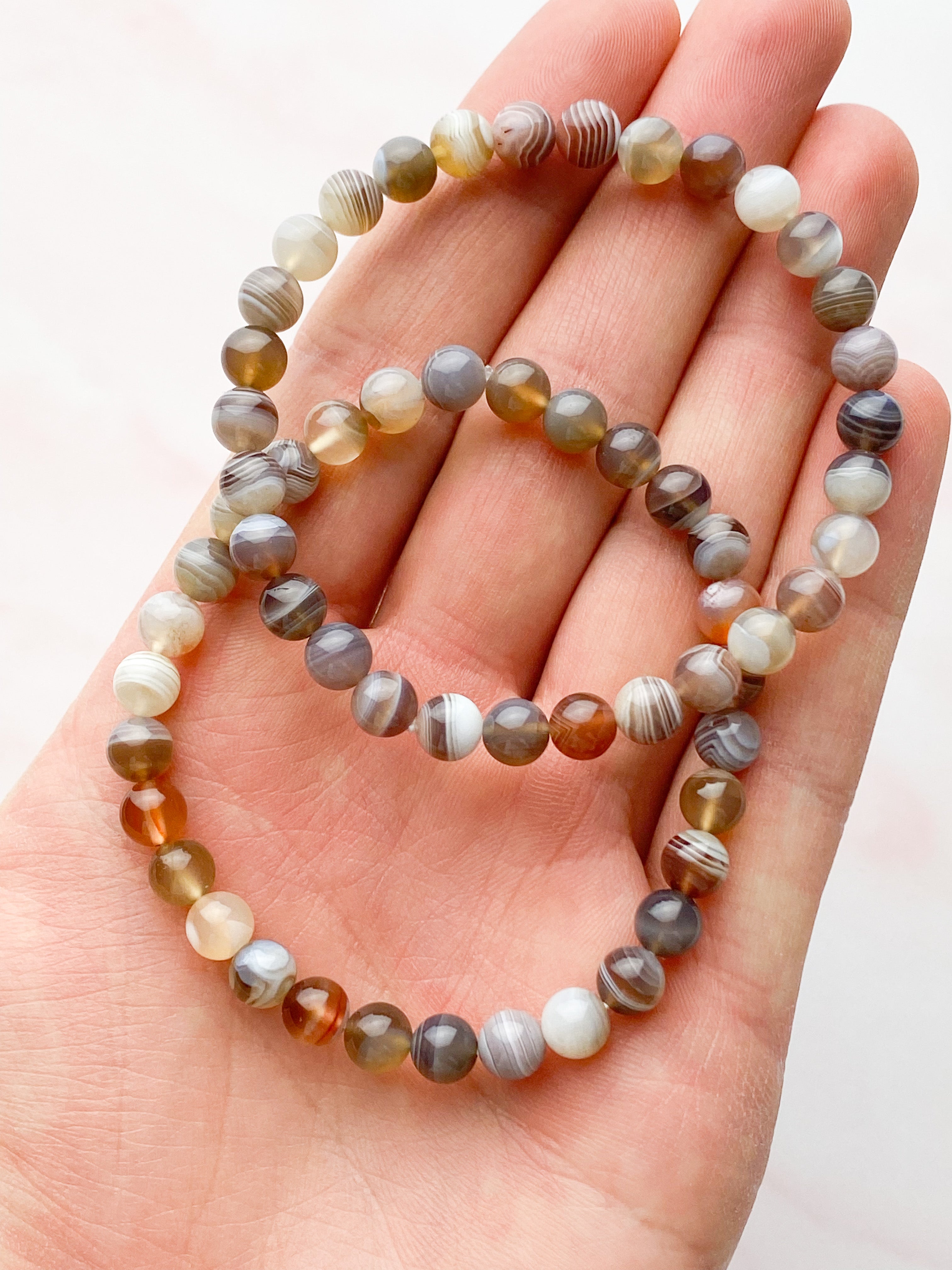 Botswana Agate Armband
