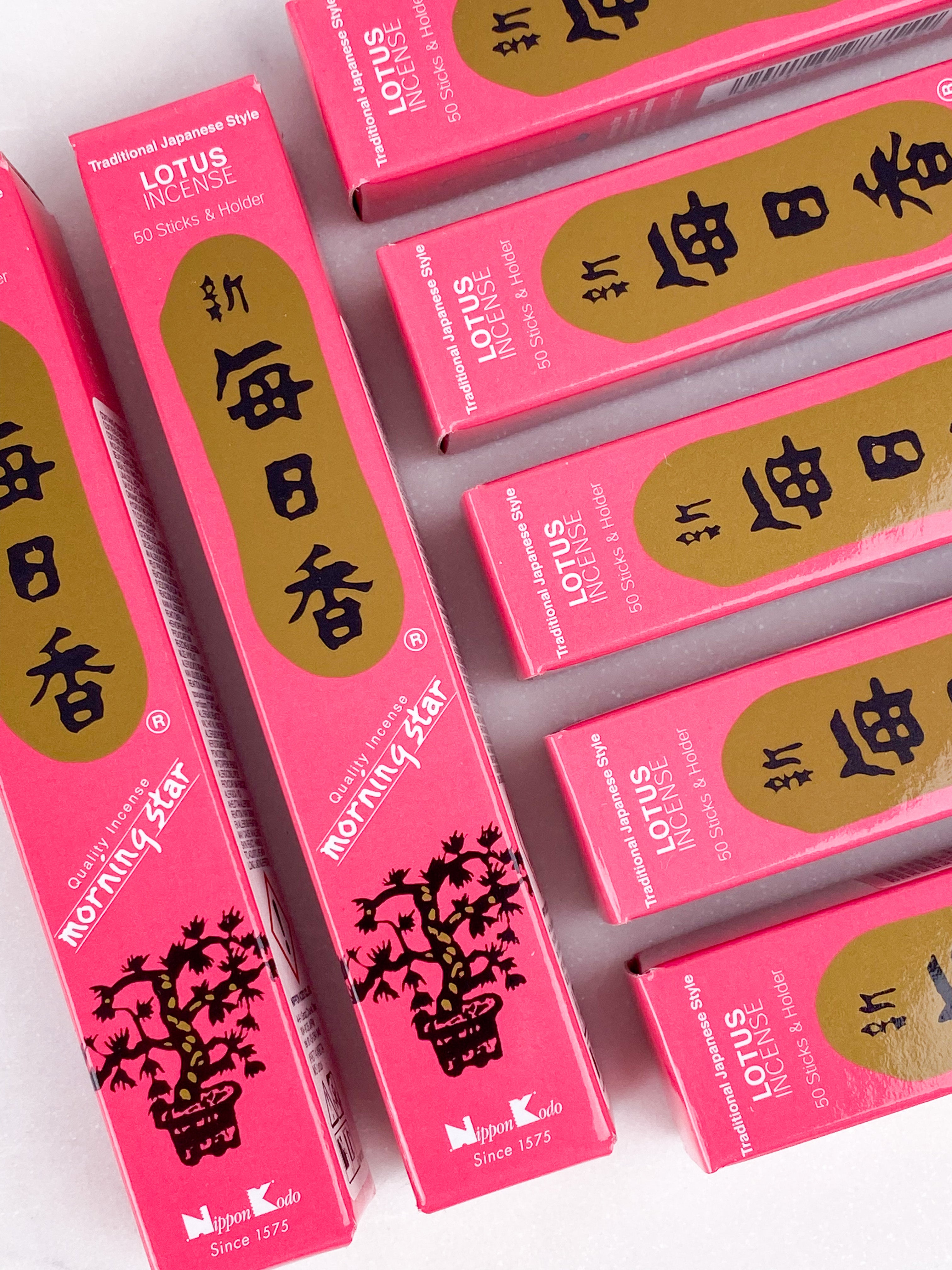 Japansk Røgelse - Lotus - Røgelsespinde