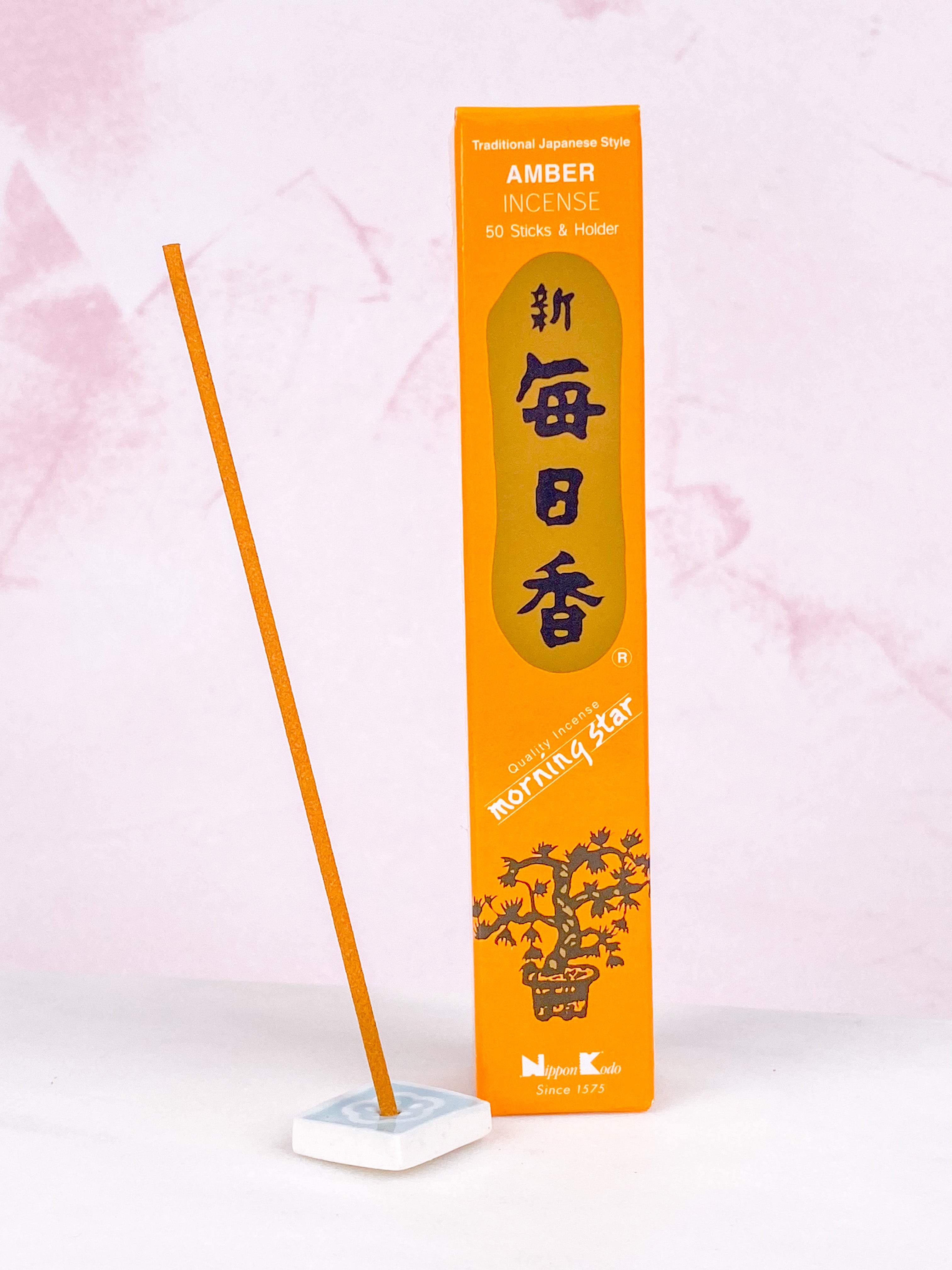 Japansk Røgelse - Amber - Røgelsespinde