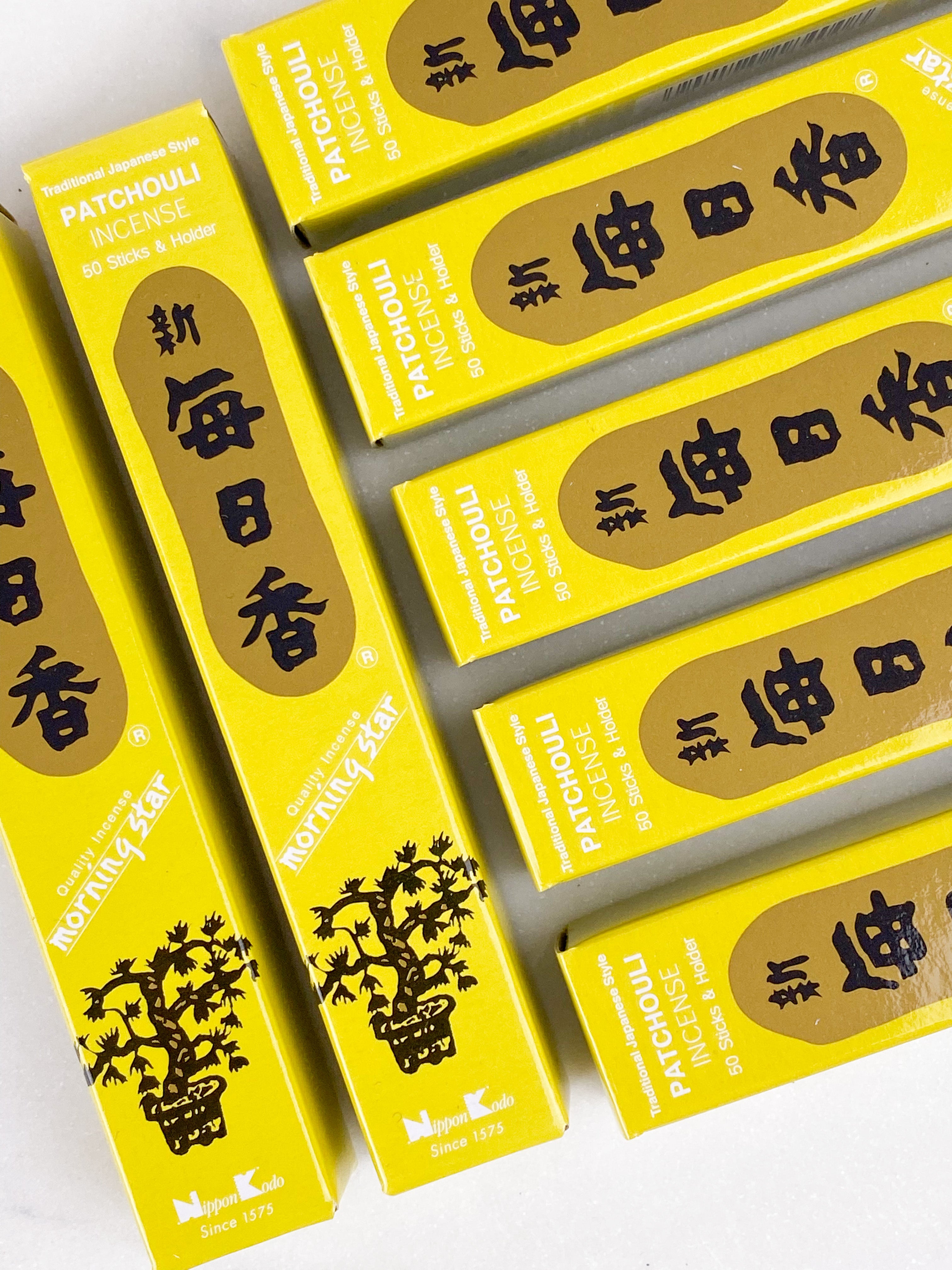 Japansk Røgelse - Patchouli - Røgelsespinde