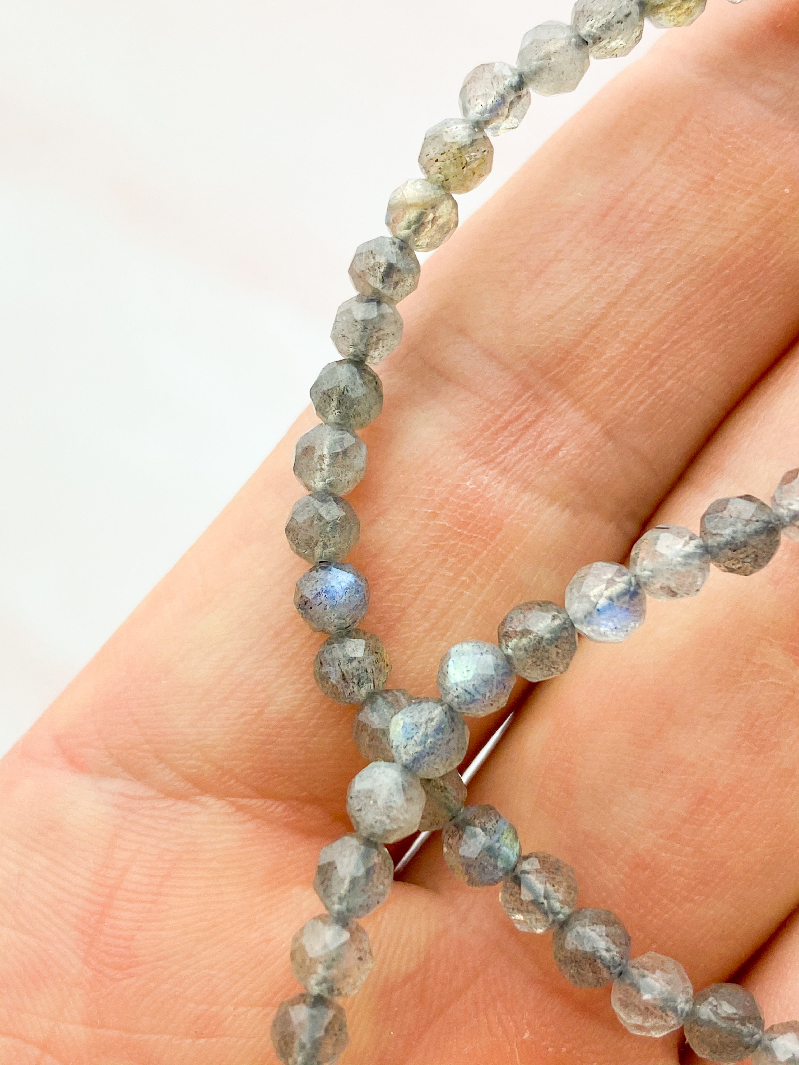 Labradorit Armbånd (Facet)