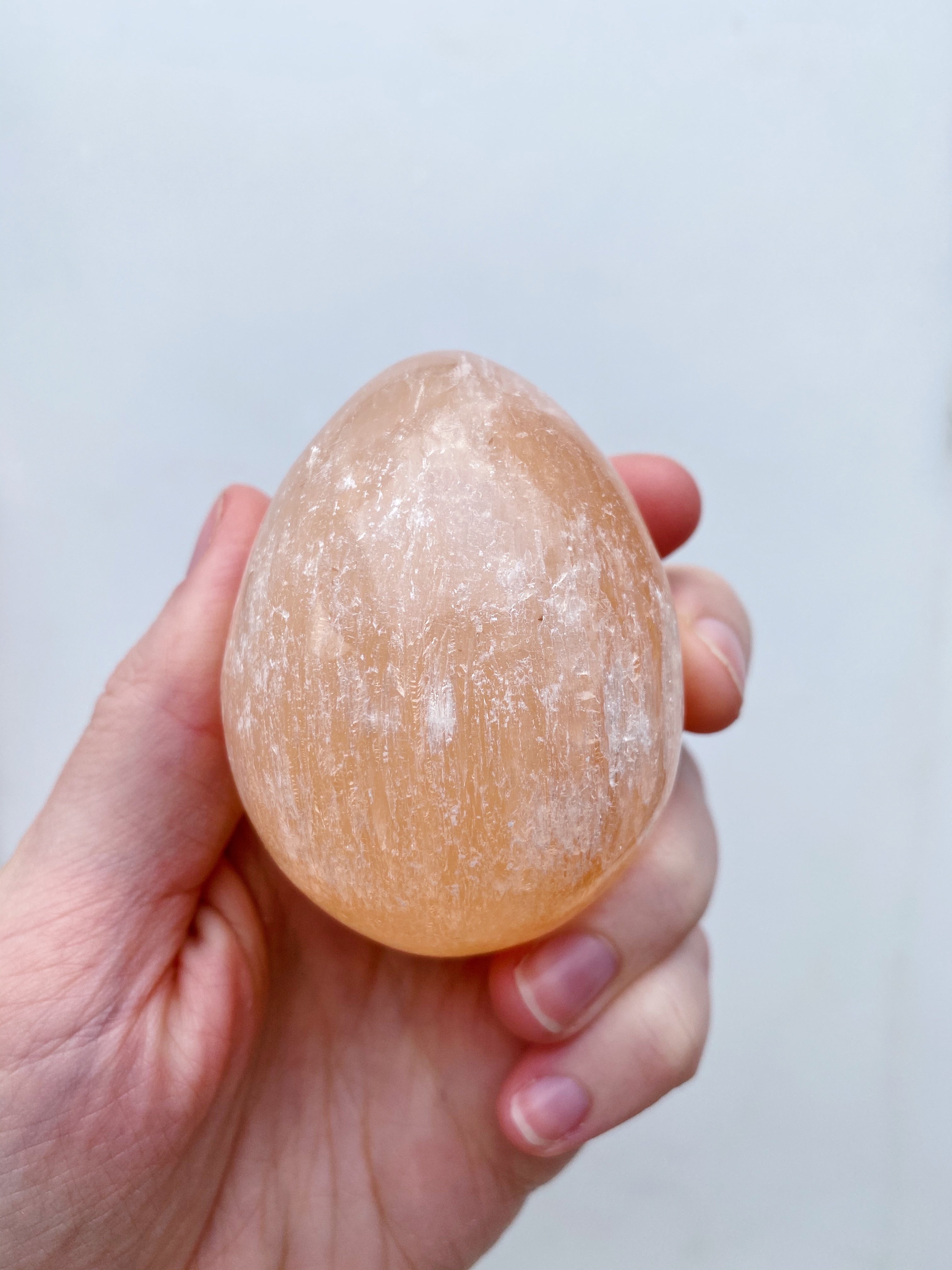 Orange Selenit Æg