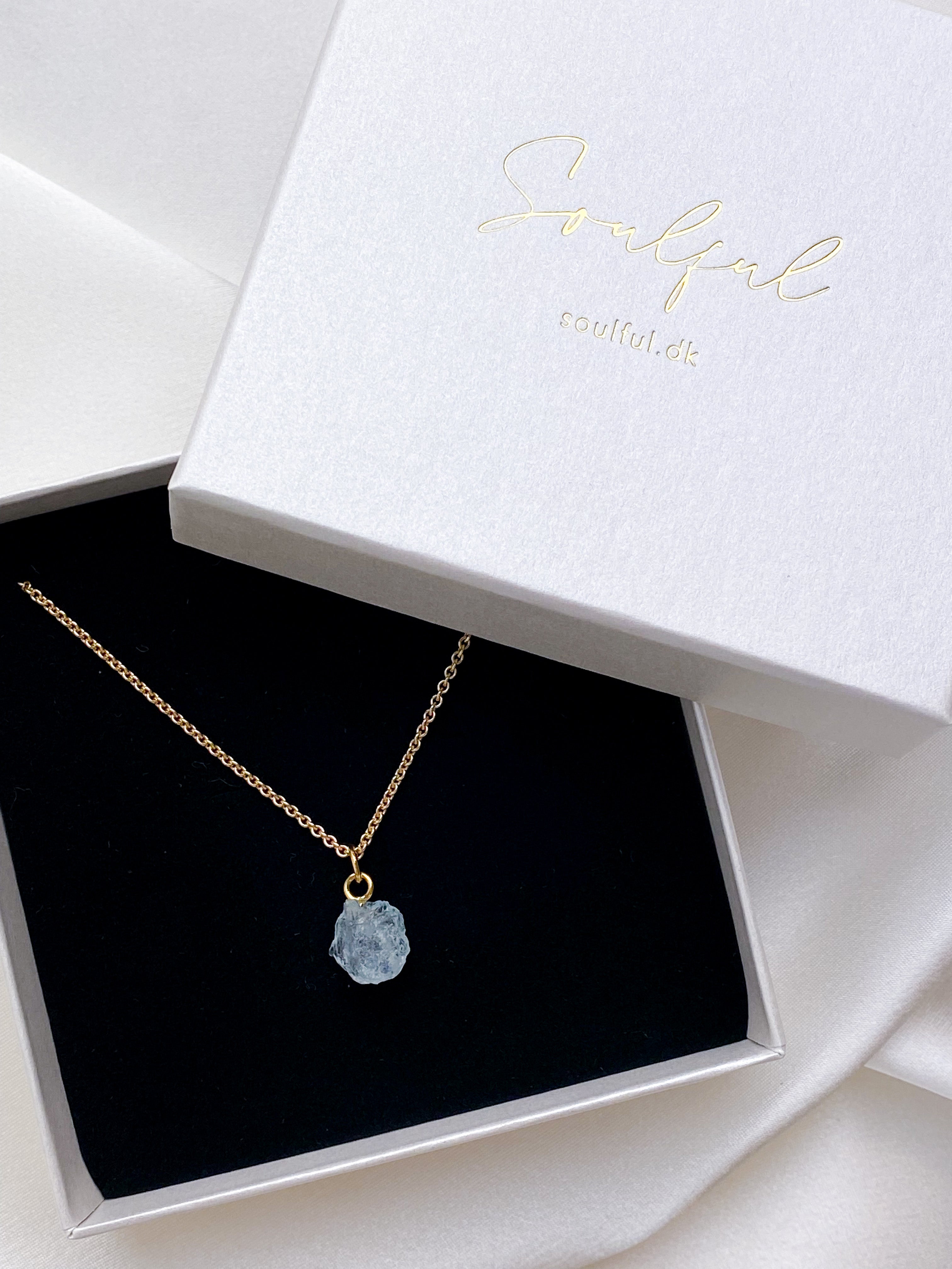 Aquamarine RAW PETITE Necklace