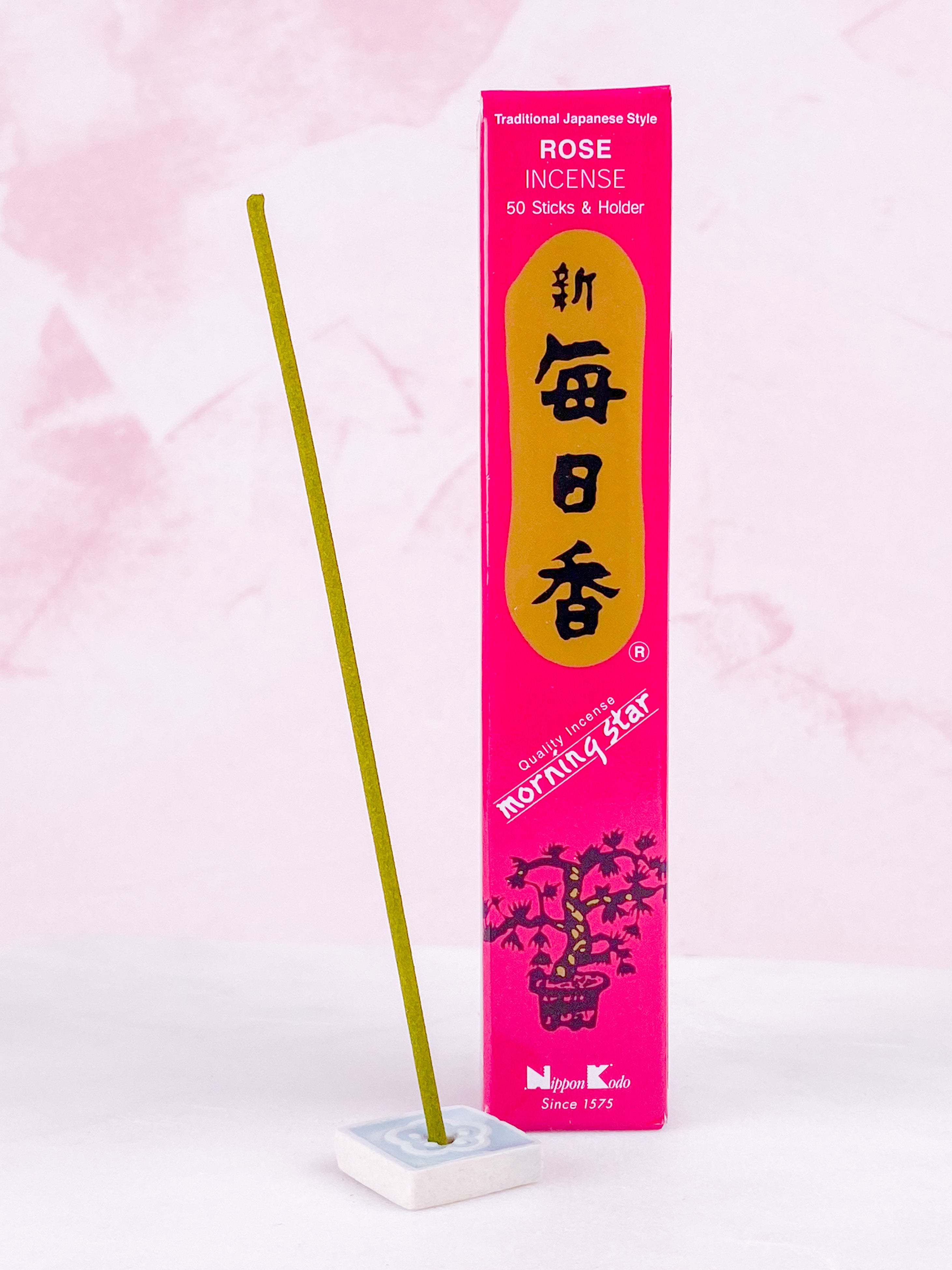 Japansk Røgelse - Rose - Røgelsespinde