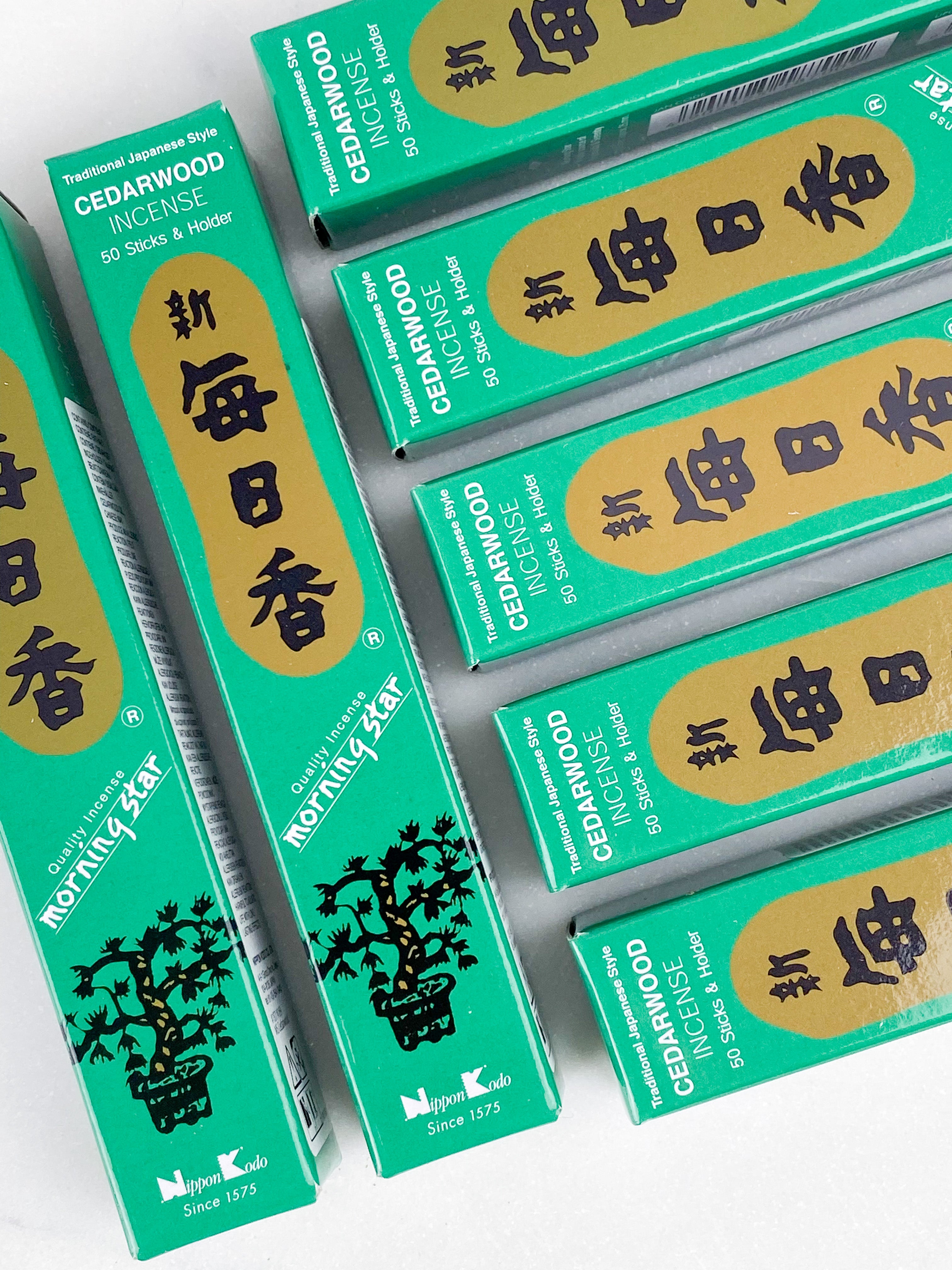 Japansk Røgelse - Cedarwood - Røgelsespinde