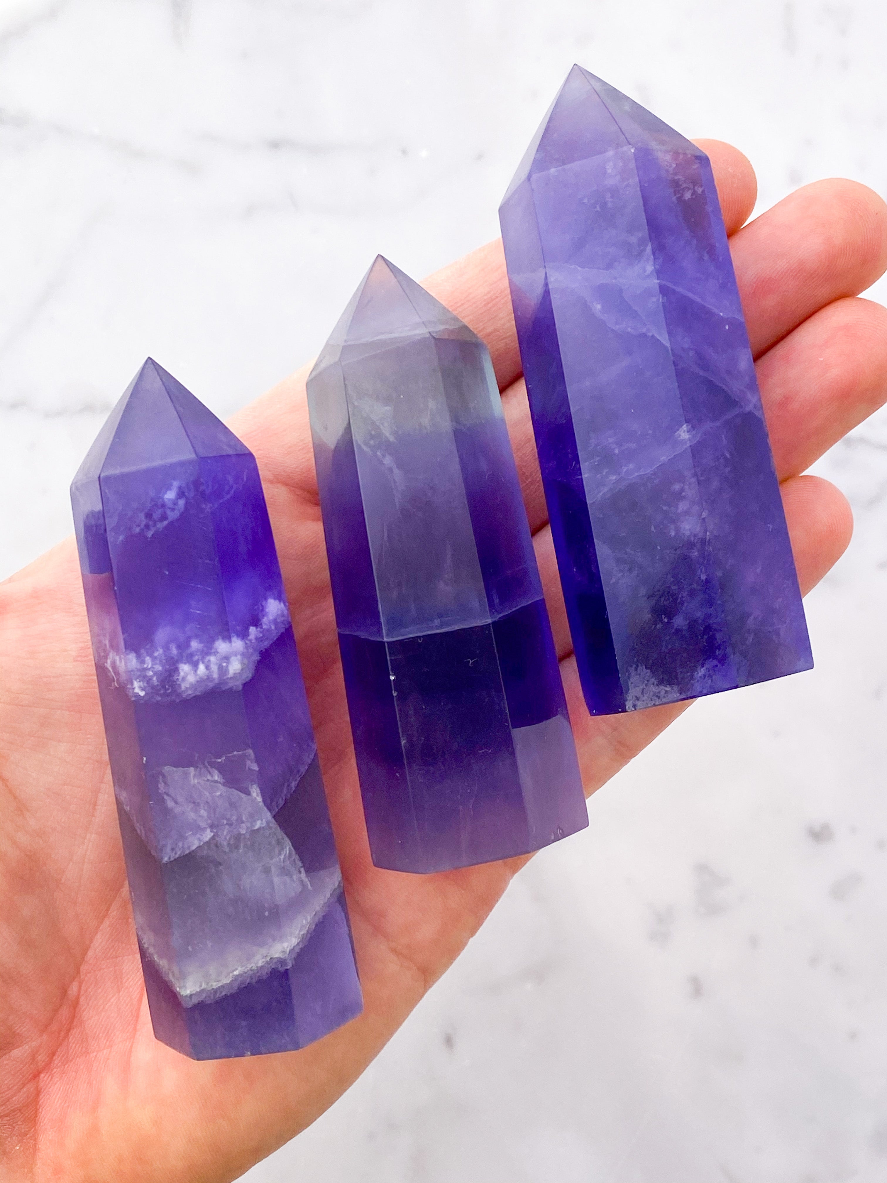 Indigo Fluorit Tårn
