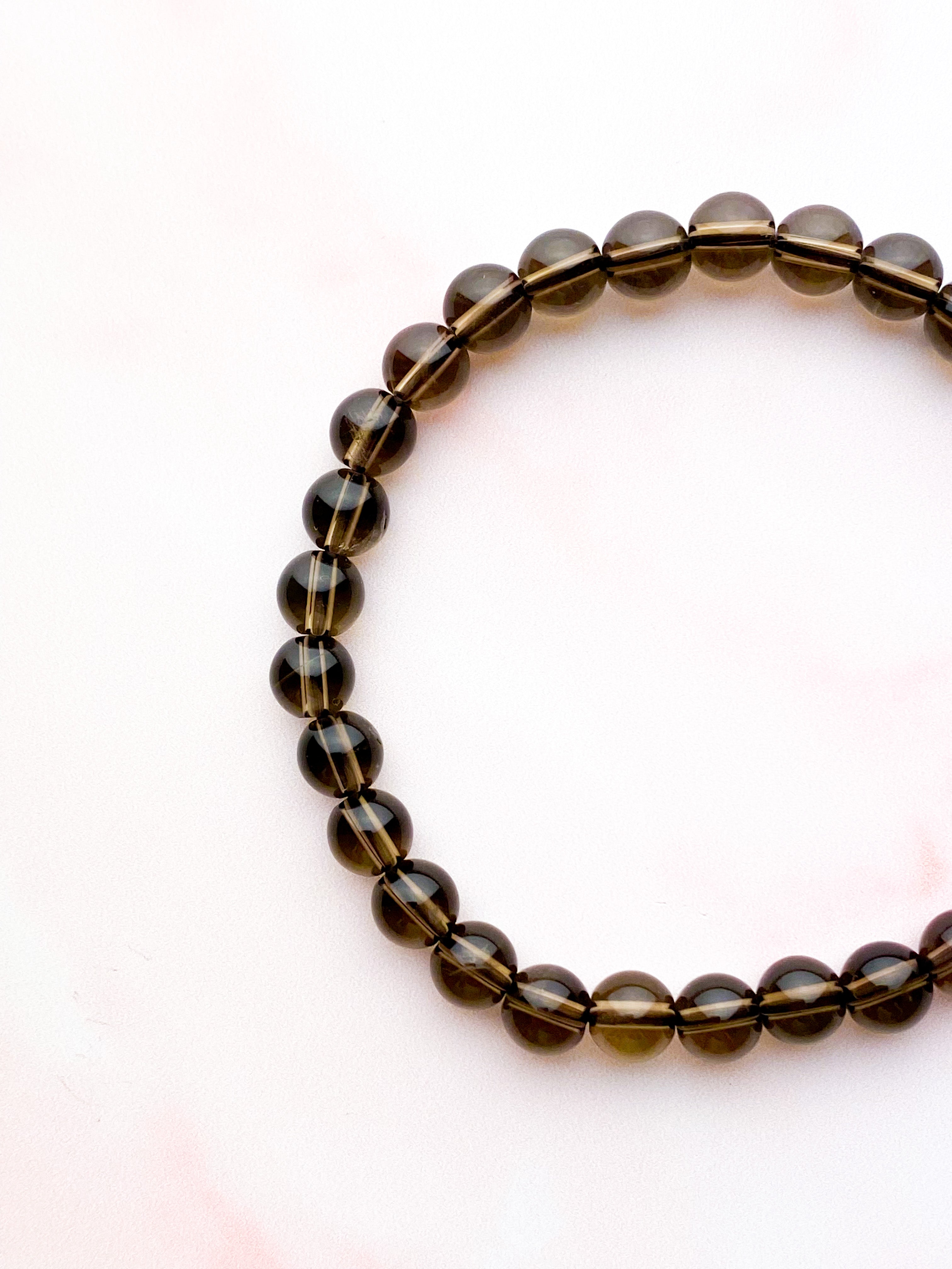 Smoke Quartes armband