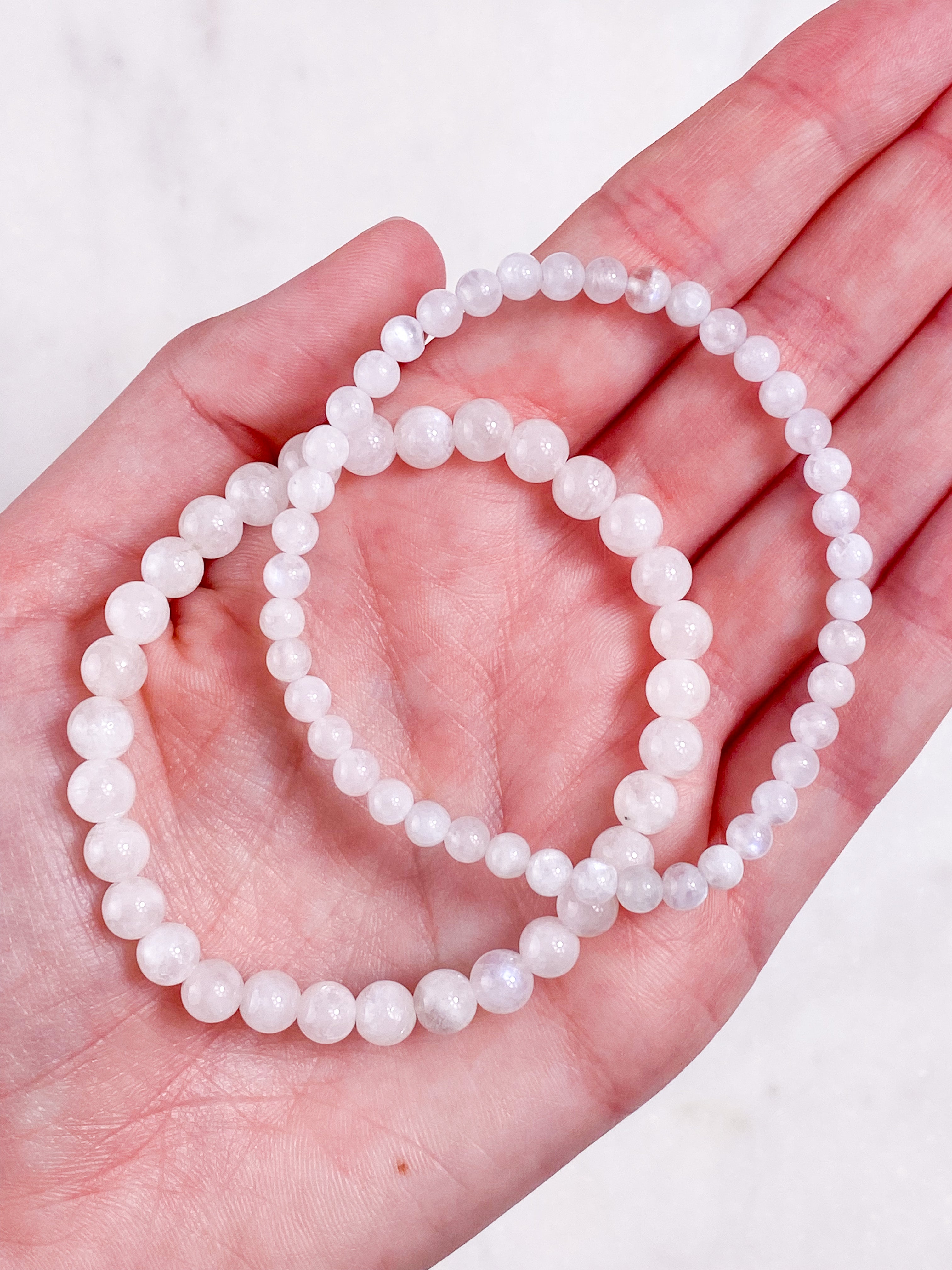 Regnbåge Moonstone Armband